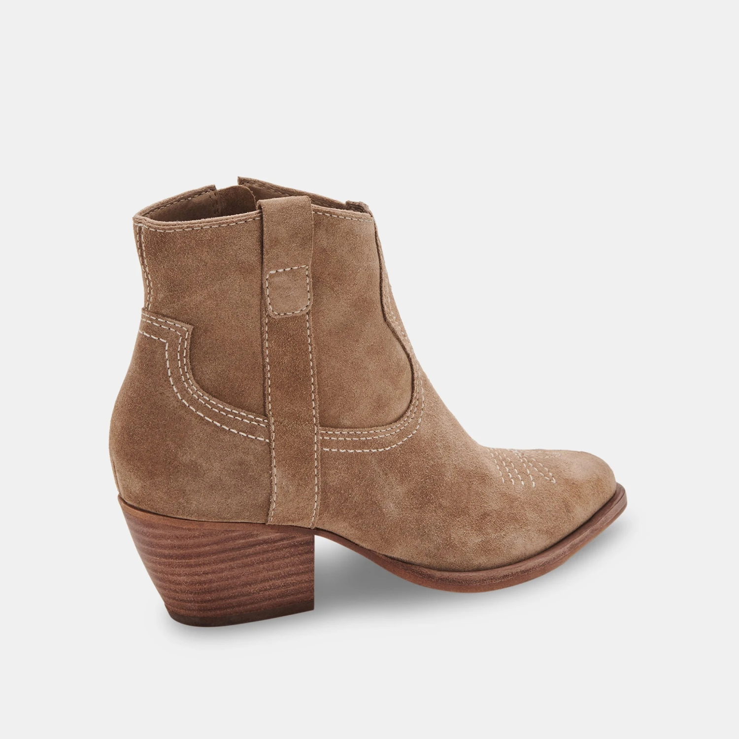 SILMA BOOTIES TRUFFLE SUEDE - Image 5