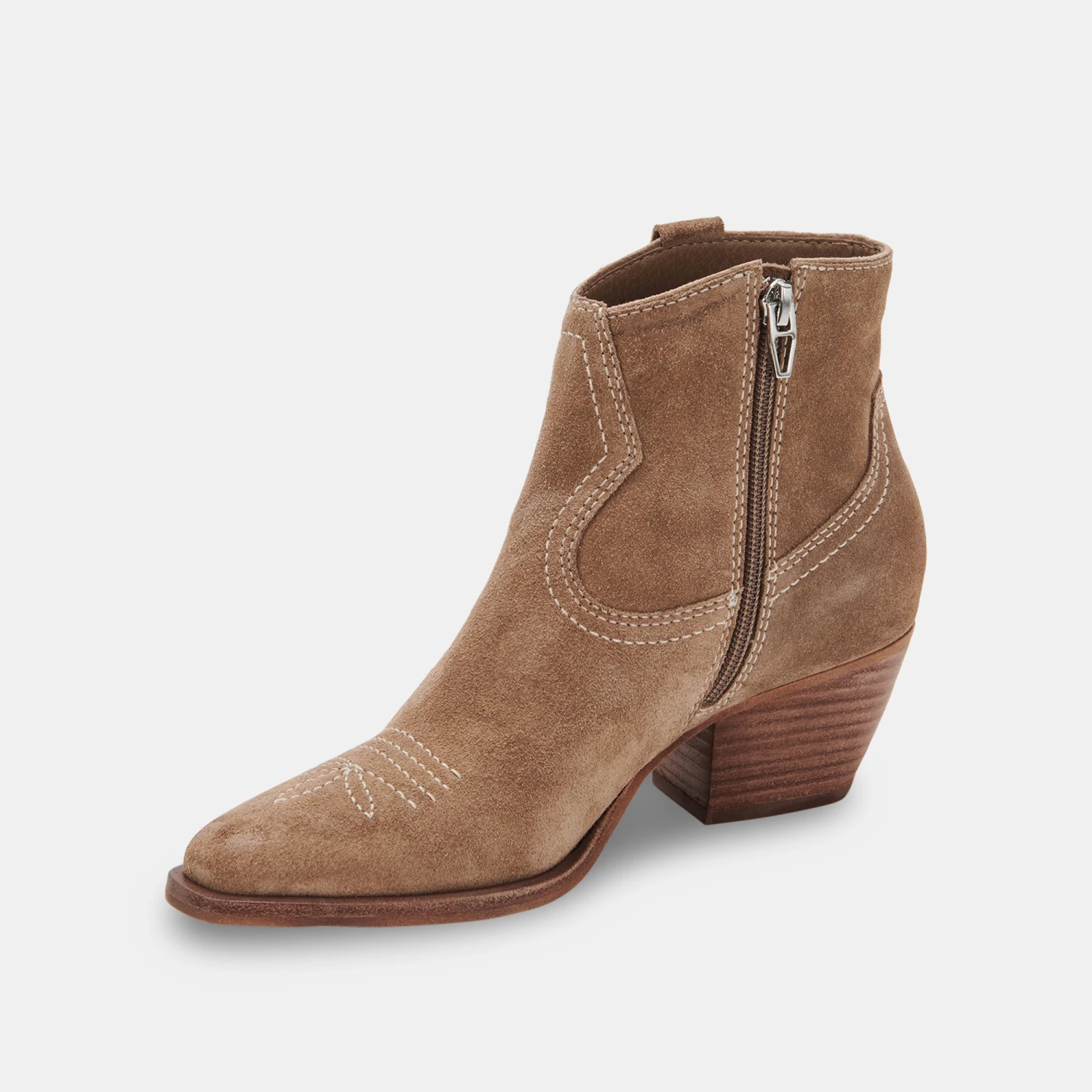 SILMA BOOTIES TRUFFLE SUEDE - Image 6