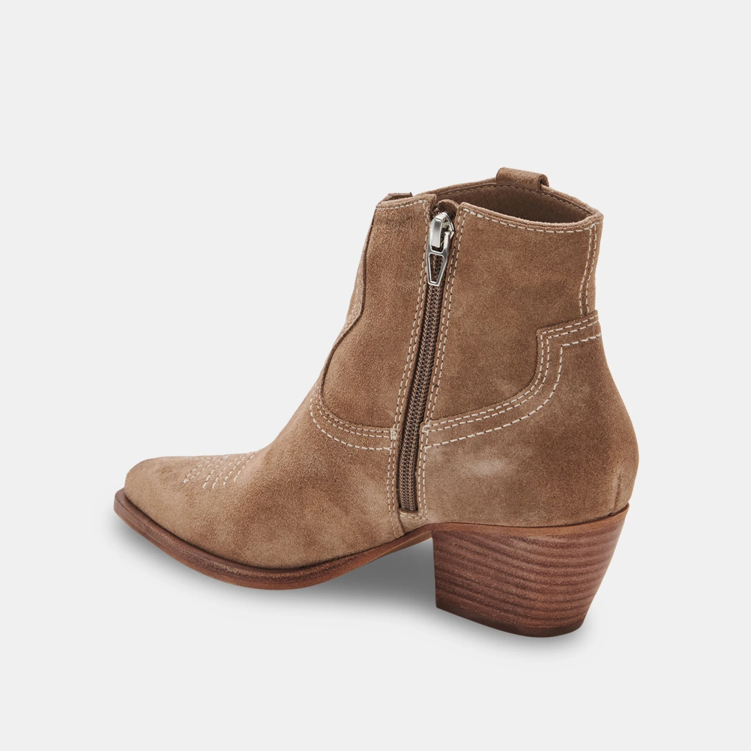 SILMA BOOTIES TRUFFLE SUEDE - Image 7