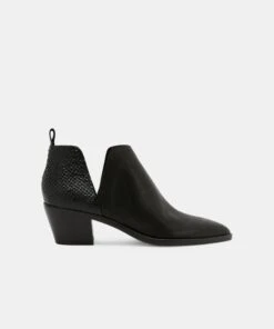 SONNI WIDE BOOTIES BLACK