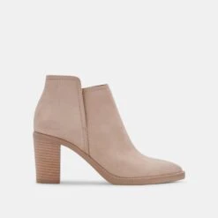 SPADE WIDE BOOTIES DUNE NUBUCK