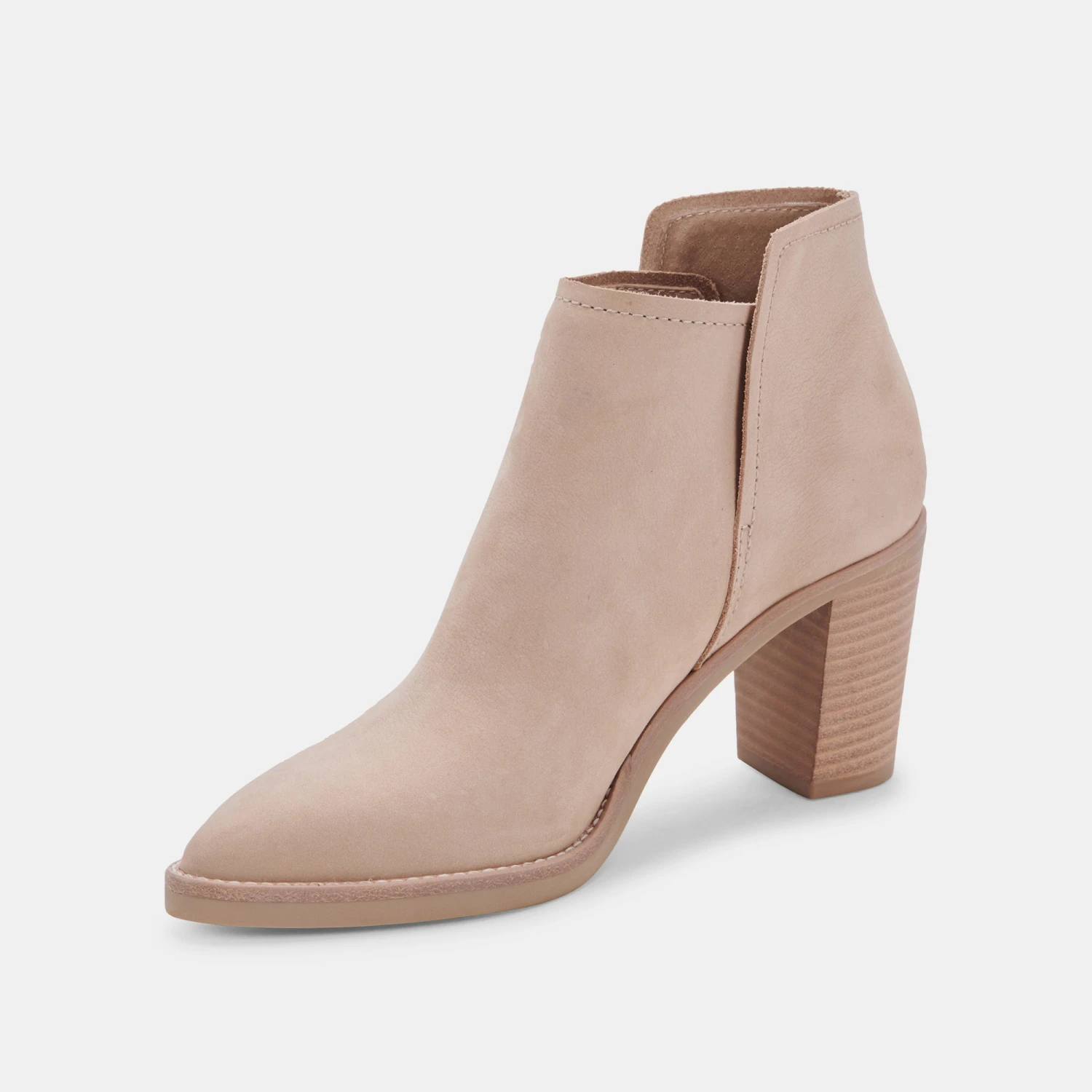 SPADE WIDE BOOTIES DUNE NUBUCK - Image 5