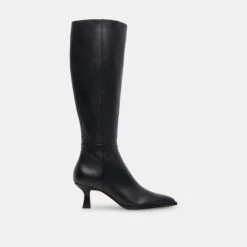 Dolce Vita AUGGIE BOOTS BLACK DRITAN LEATHER