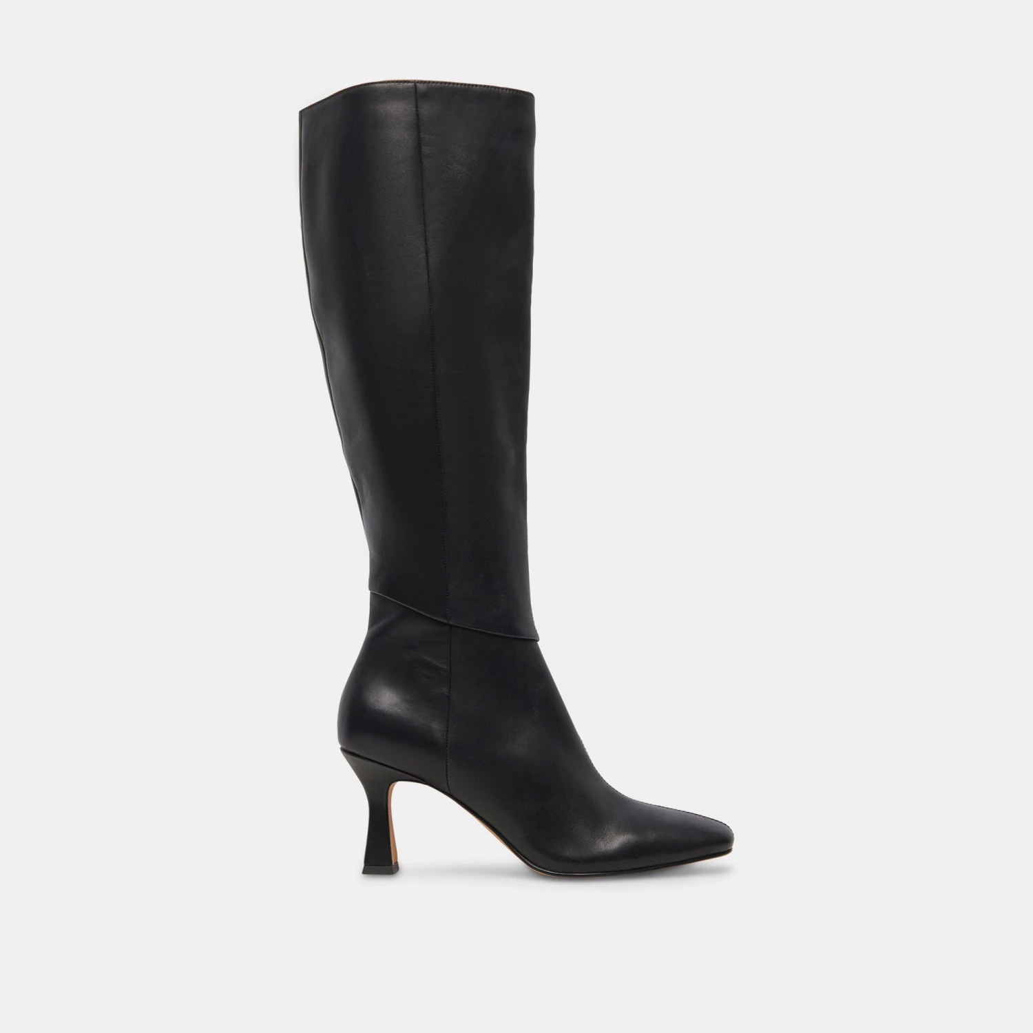 Dolce Vita GYRA WIDE CALF BOOTS BLACK LEATHER