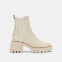 HAWK H2O BOOTIES IVORY LEATHER