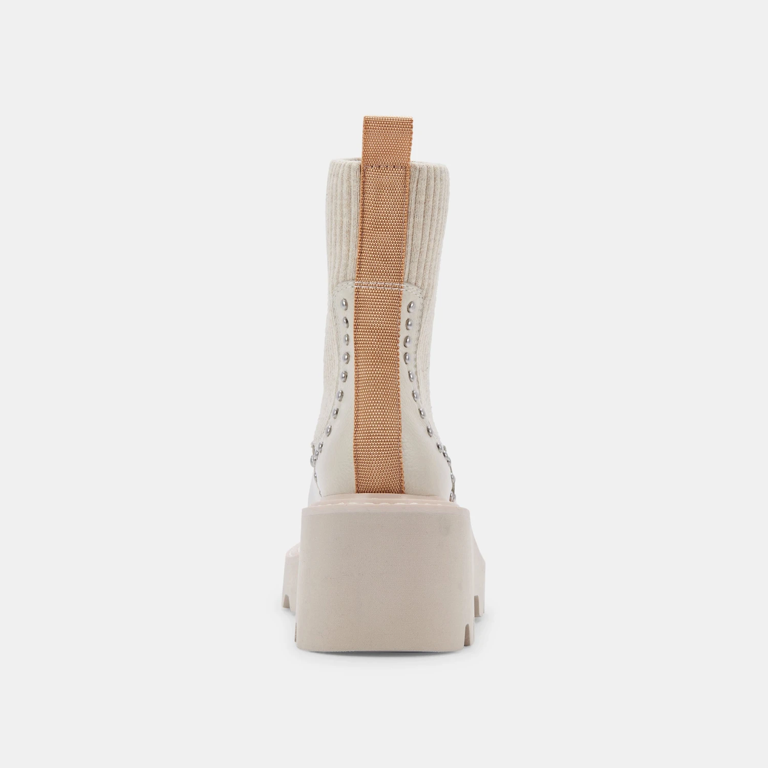 HOVEN STUD H2O BOOTS IVORY LEATHER - Image 9