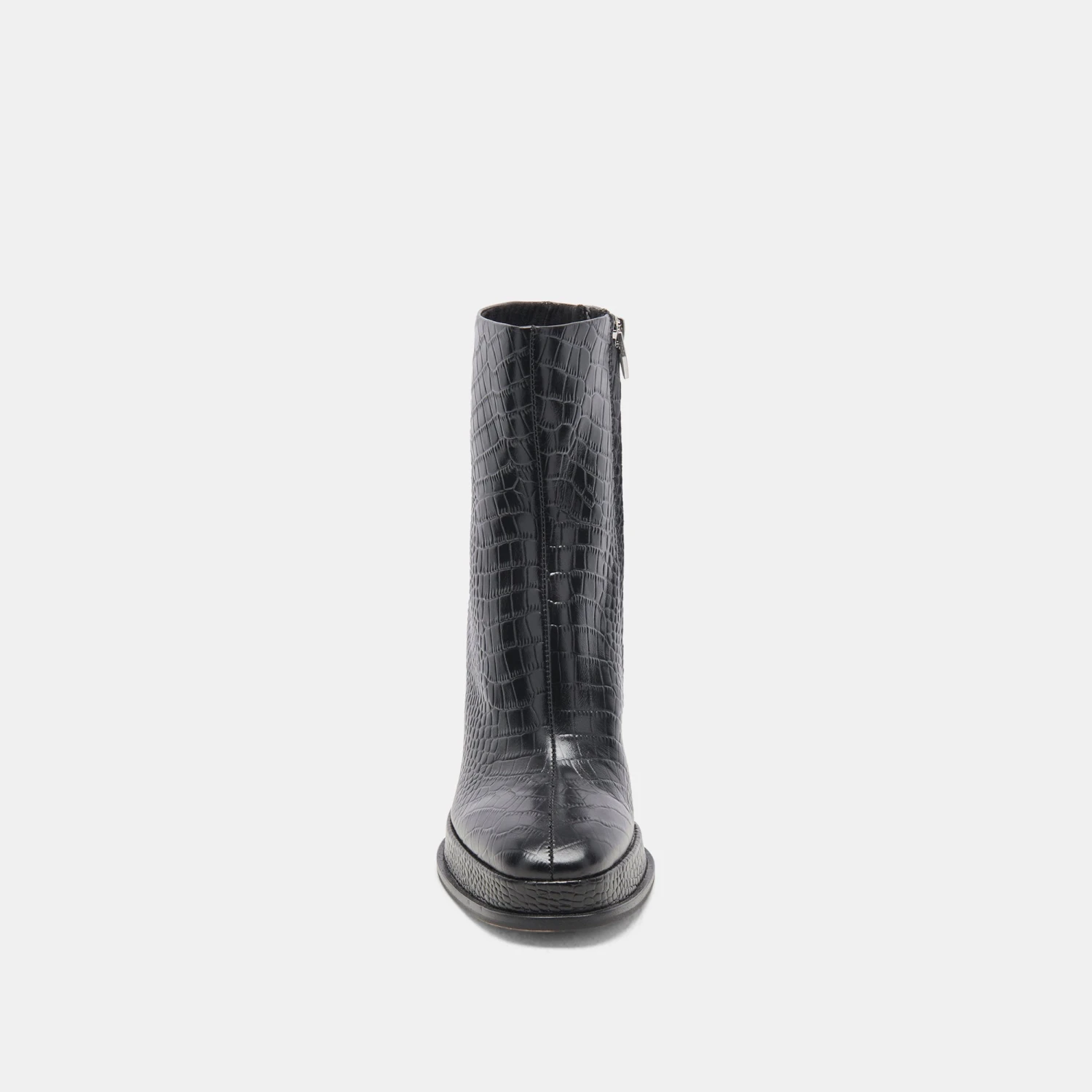 Dolce Vita LOCHLY BOOTS NOIR EMBOSSED LEATHER - Image 7