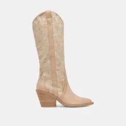 NAVENE BOOTS ROSE MULTI NUBUCK