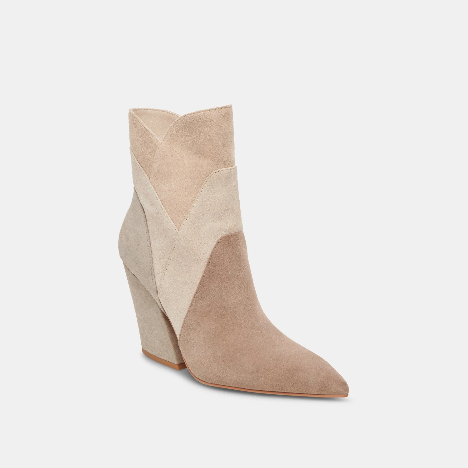 Dolce Vita NEENA BOOTIES TAUPE MULTI SUEDE - Image 2