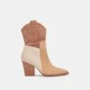 Dolce Vita RAGEN BOOTS BROWN MULTI SUEDE