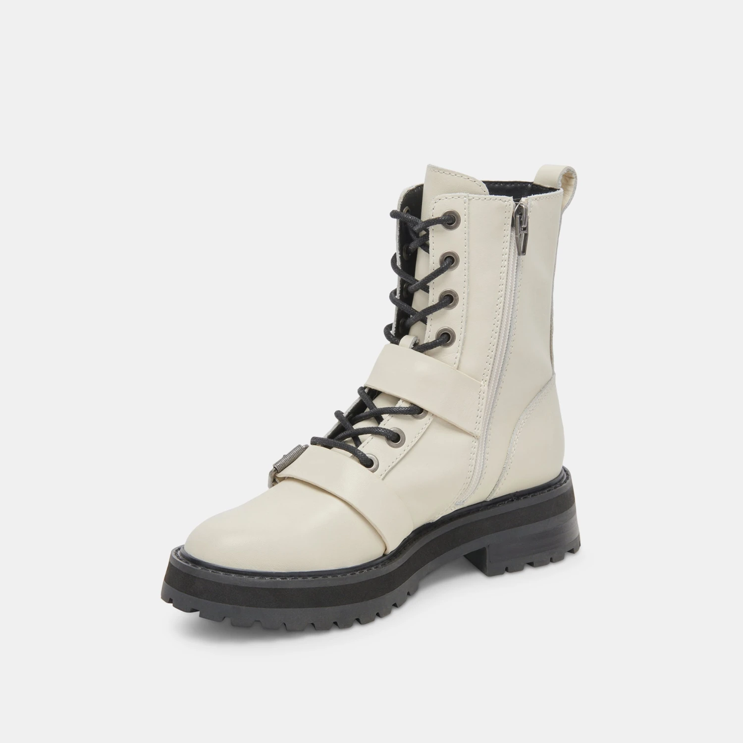 Dolce Vita RONSON BOOTS OFF WHITE LEATHER - Image 4