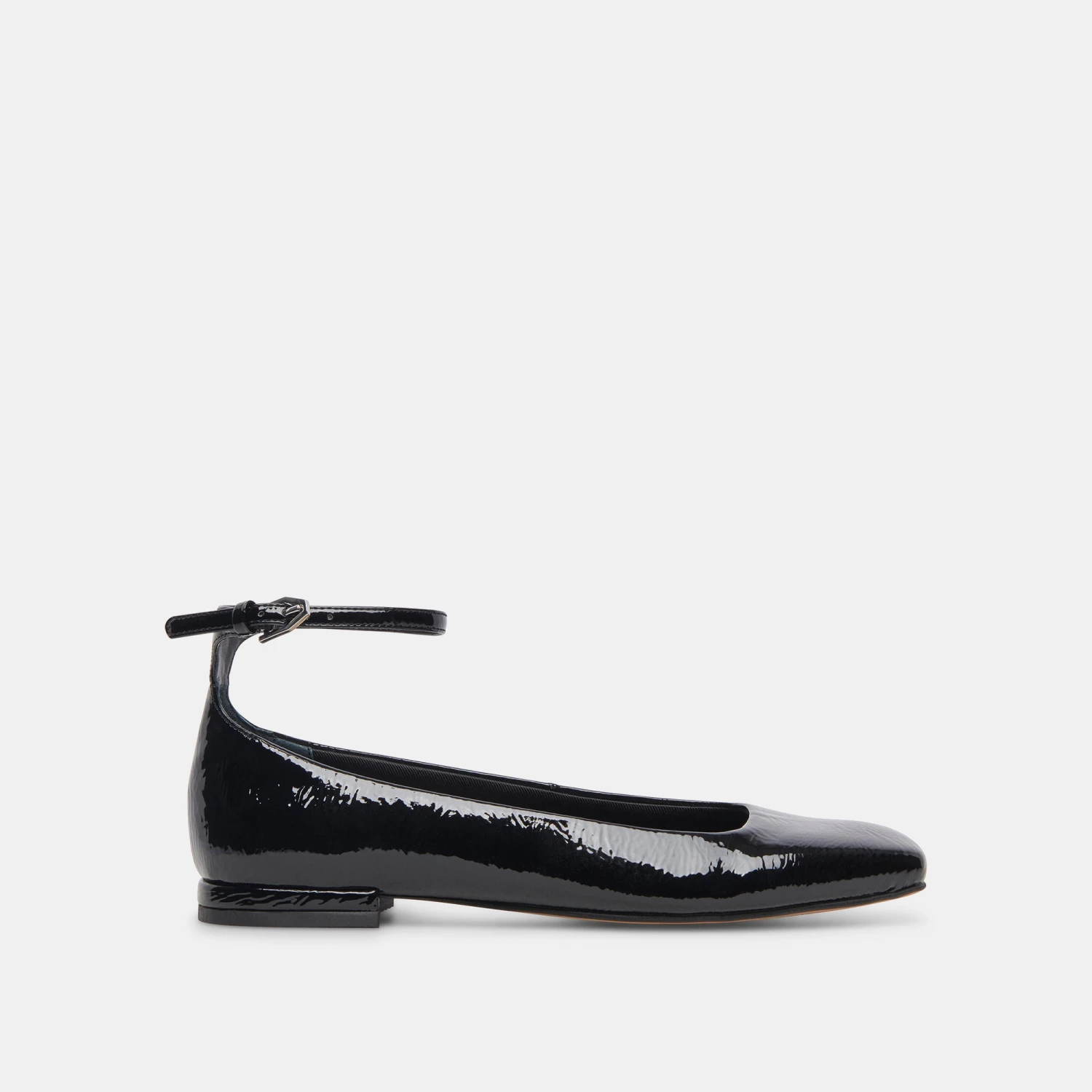 Dolce Vita ASHYA BALLET FLATS MIDNIGHT CRINKLE PATENT