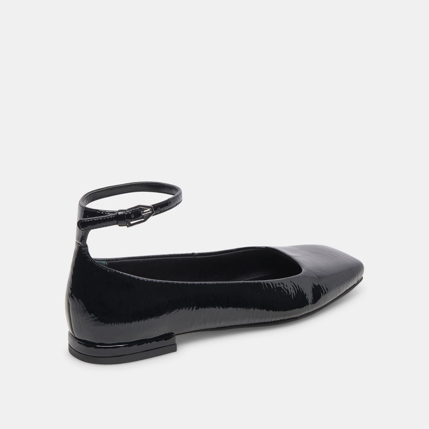 Dolce Vita ASHYA BALLET FLATS MIDNIGHT CRINKLE PATENT - Image 3