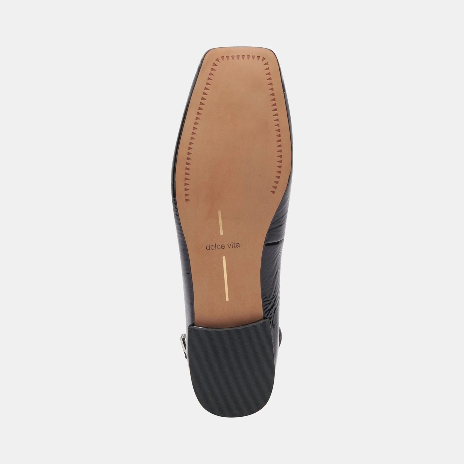 Dolce Vita ASHYA BALLET FLATS MIDNIGHT CRINKLE PATENT - Image 9