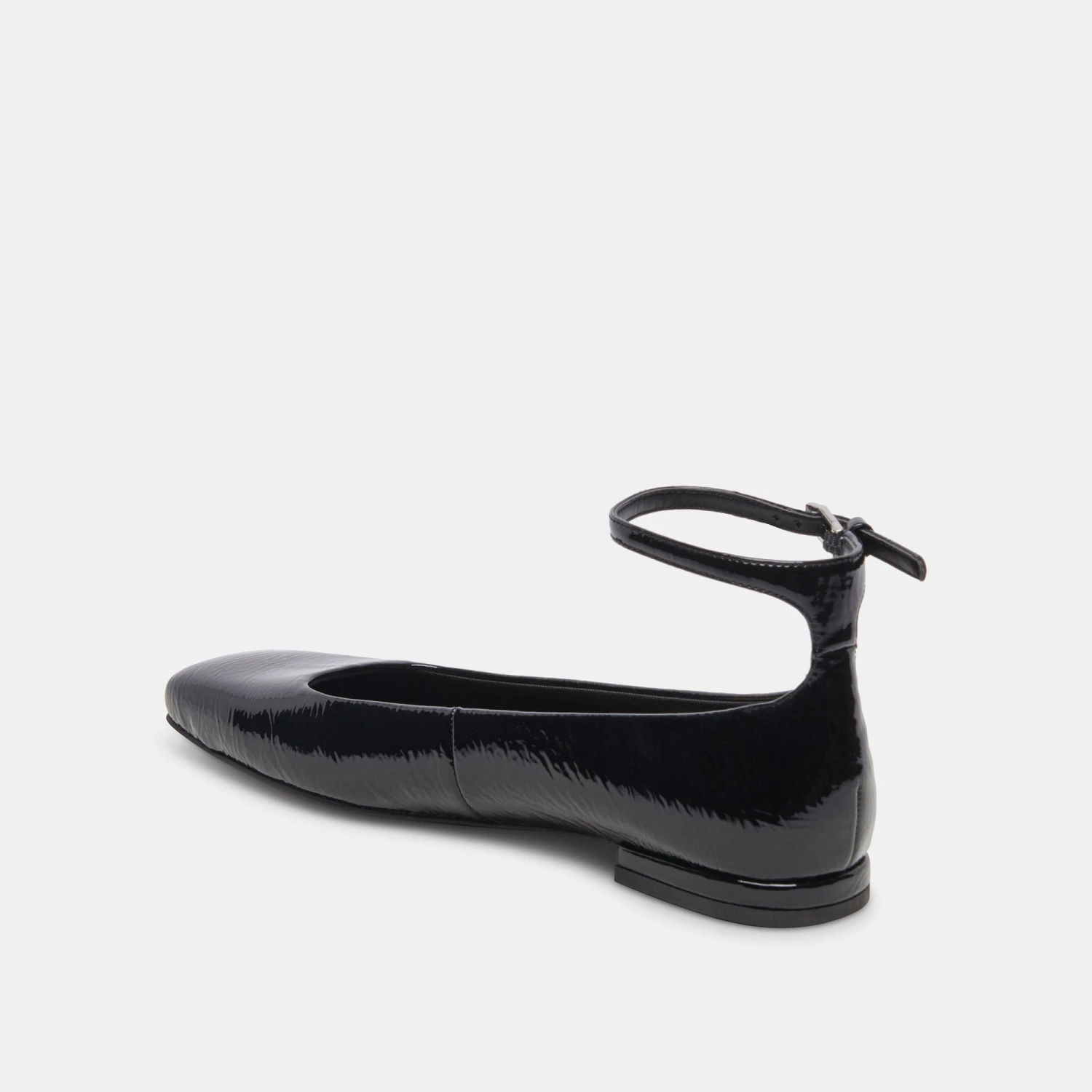 Dolce Vita ASHYA BALLET FLATS MIDNIGHT CRINKLE PATENT - Image 5