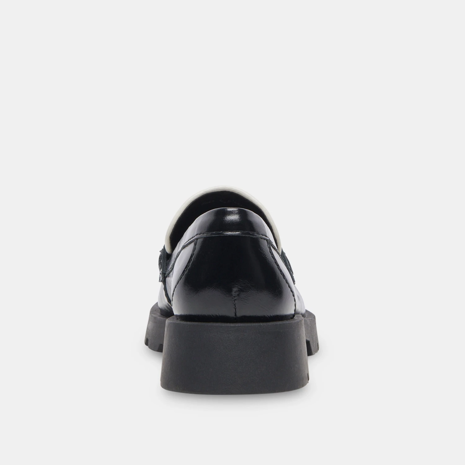 Dolce Vita ELIAS FLATS BLACK WHITE CRINKLE PATENT - Image 10