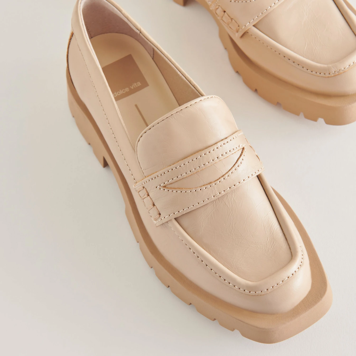 Dolce Vita ELIAS FLATS SESAME CRINKLE PATENT - Image 13