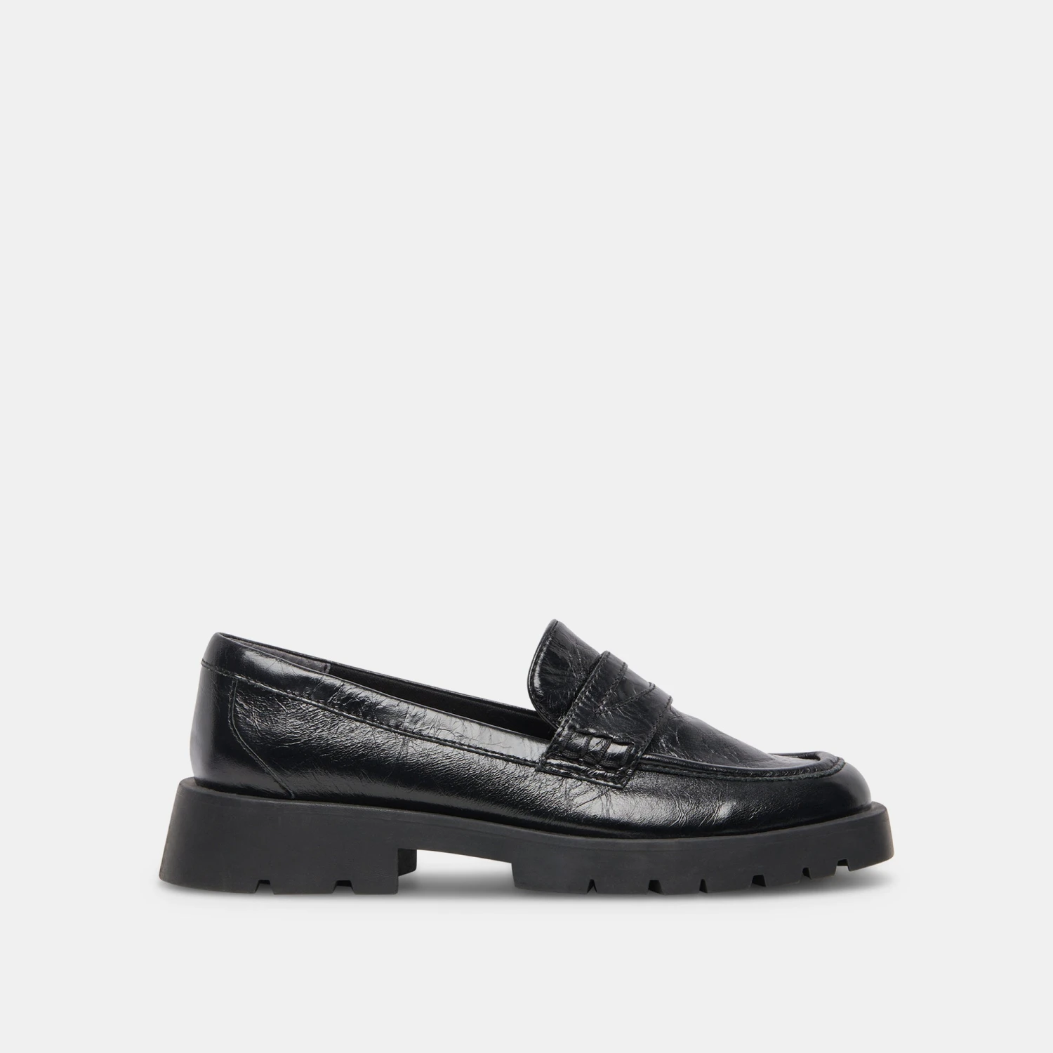 Dolce Vita ELIAS FLATS ONYX CRINKLE PATENT