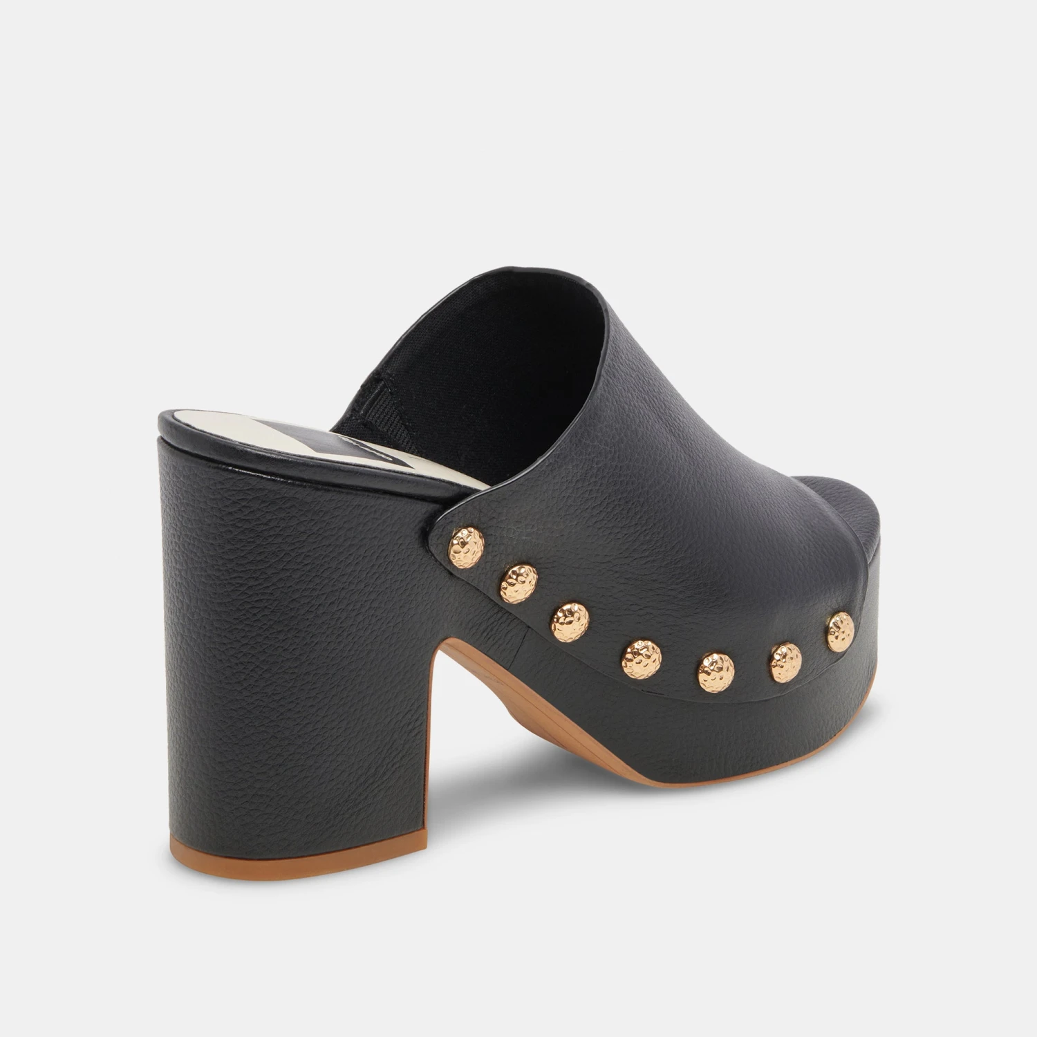 Dolce Vita EMOL HEELS BLACK LEATHER - Image 9