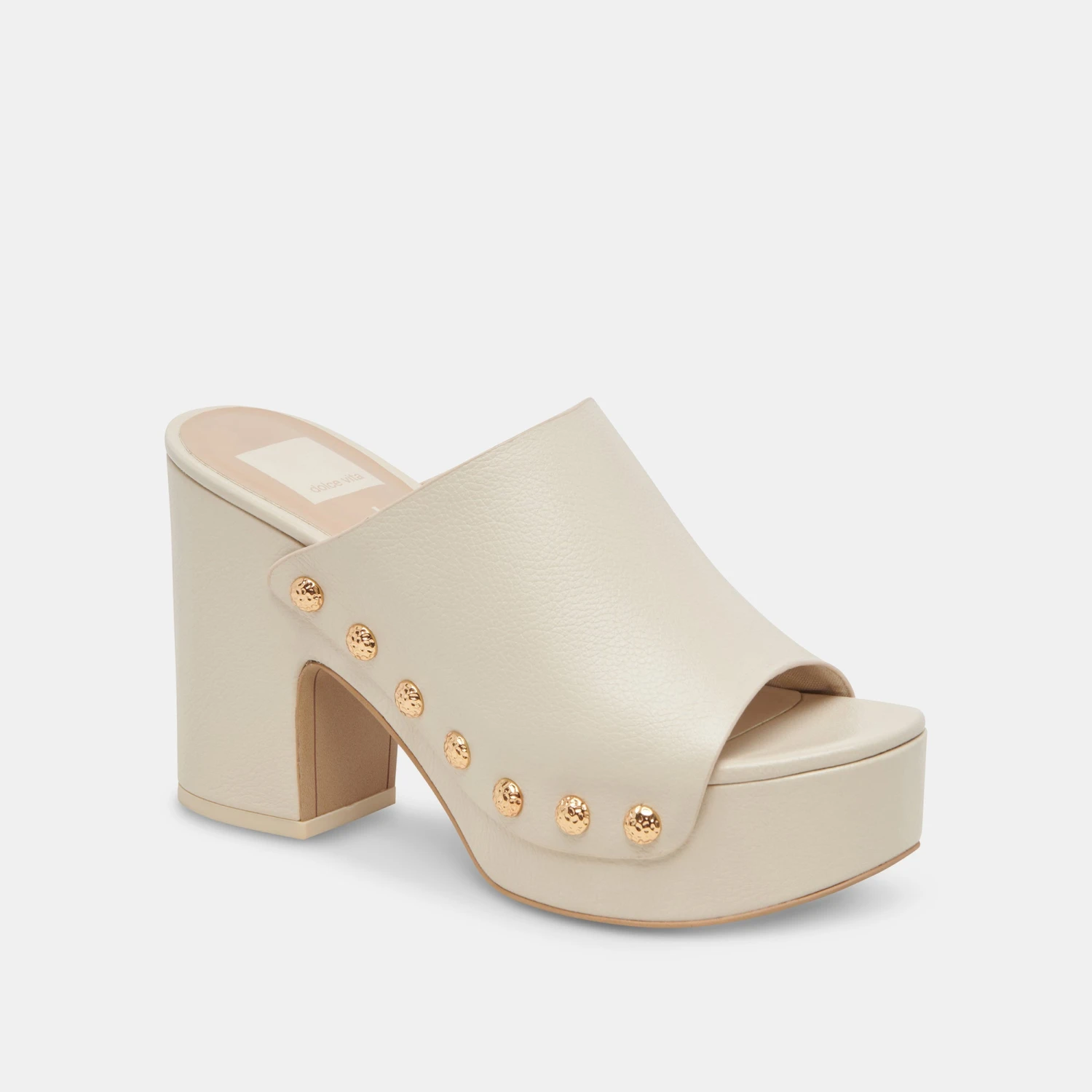 Dolce Vita EMOL HEELS OFF WHITE LEATHER - Image 5
