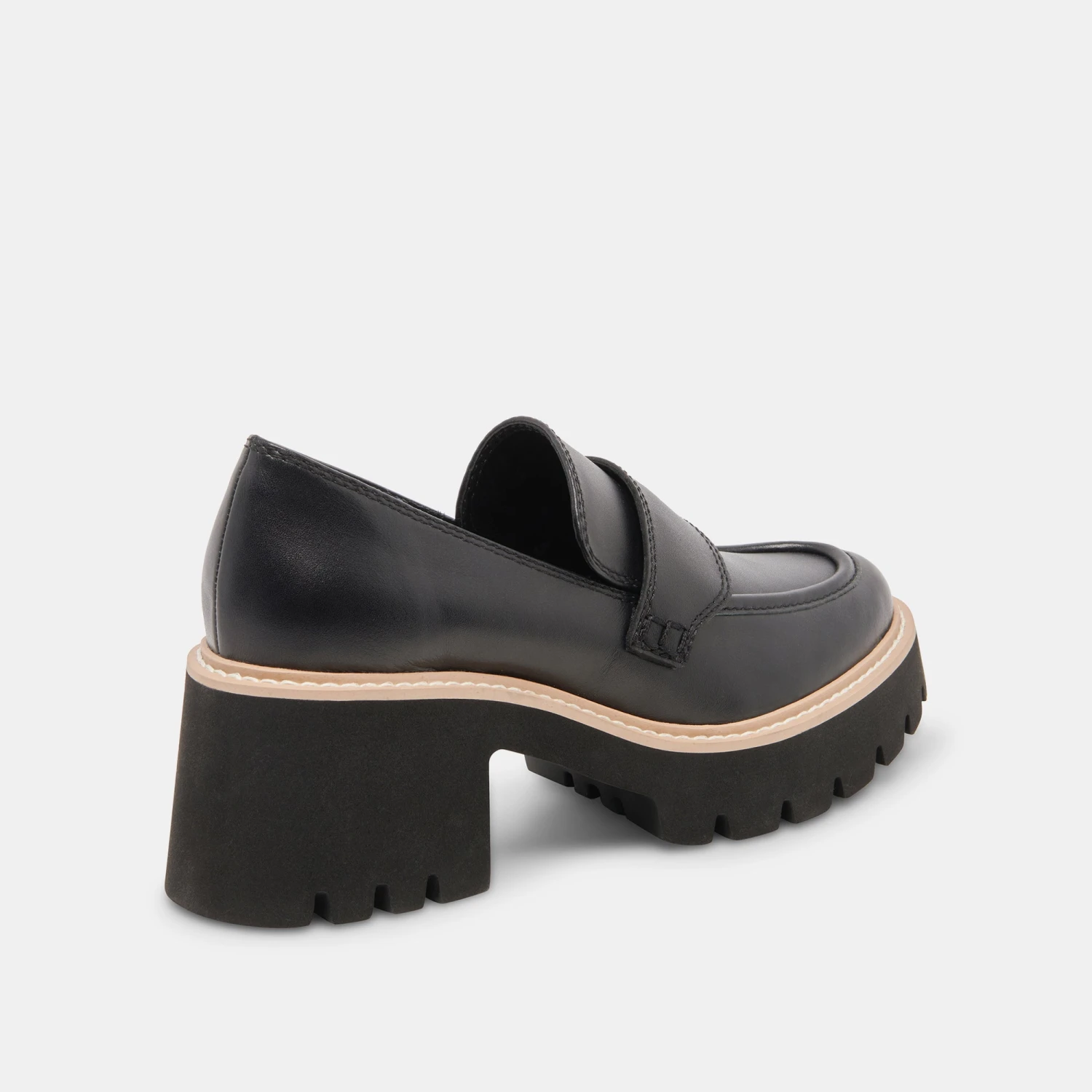HALONA LOAFERS ONYX LEATHER - Image 5