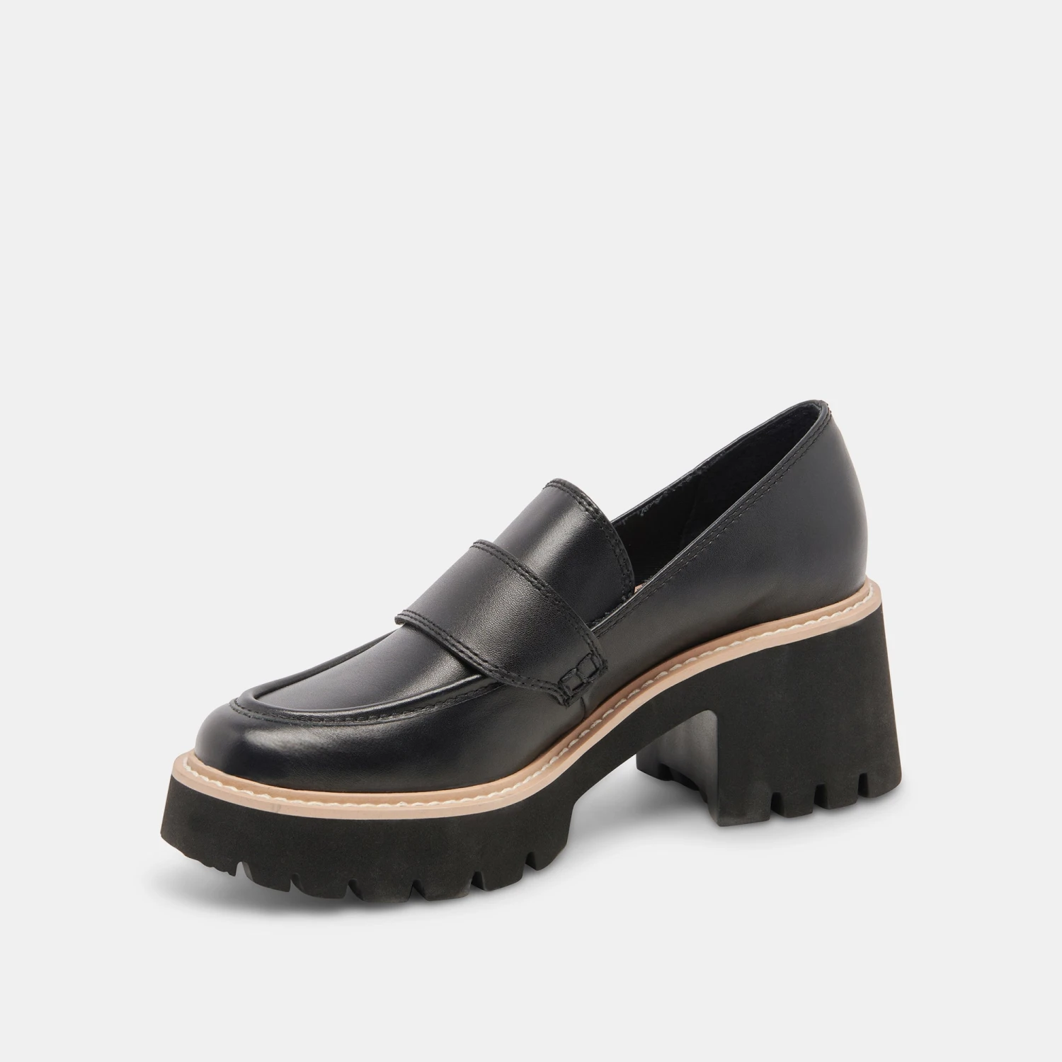 HALONA LOAFERS ONYX LEATHER - Image 6