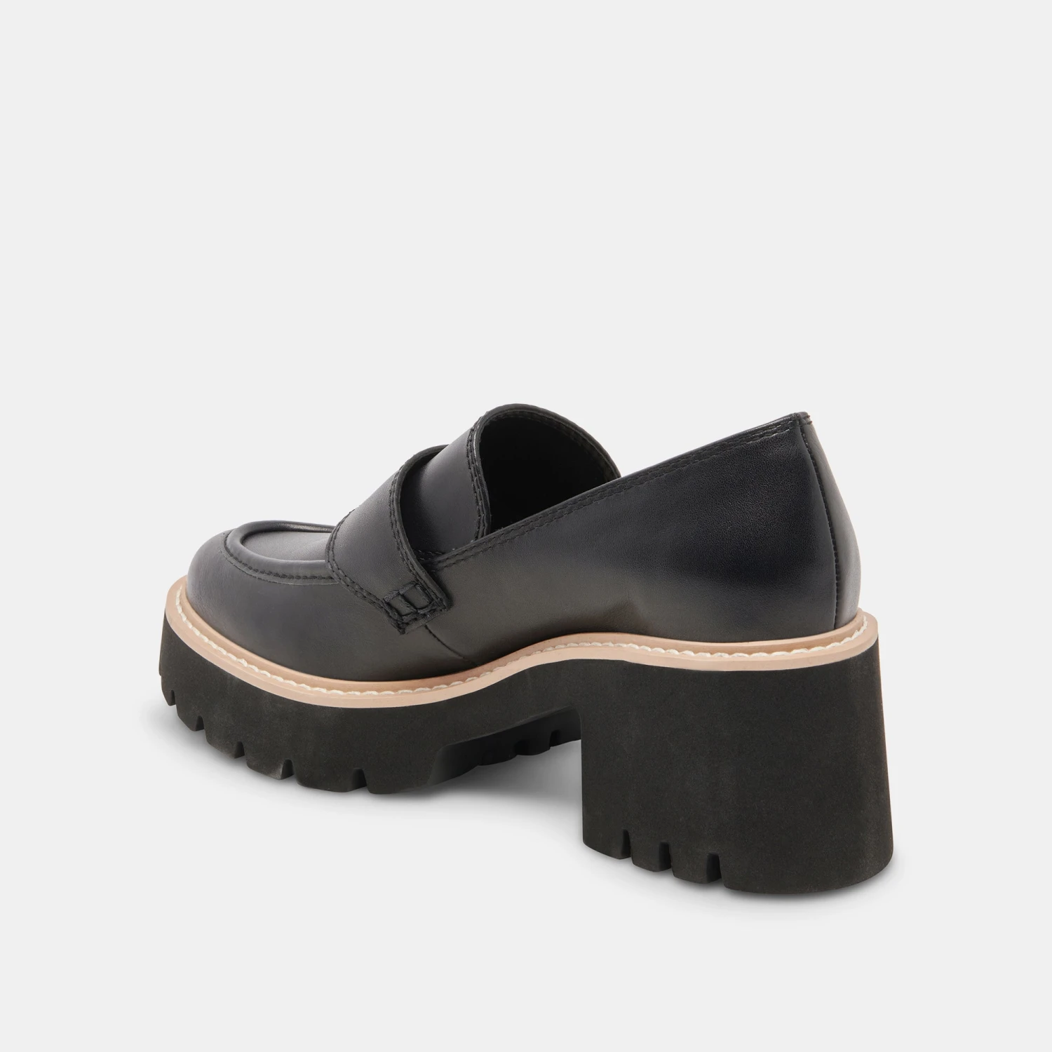 HALONA LOAFERS ONYX LEATHER - Image 7