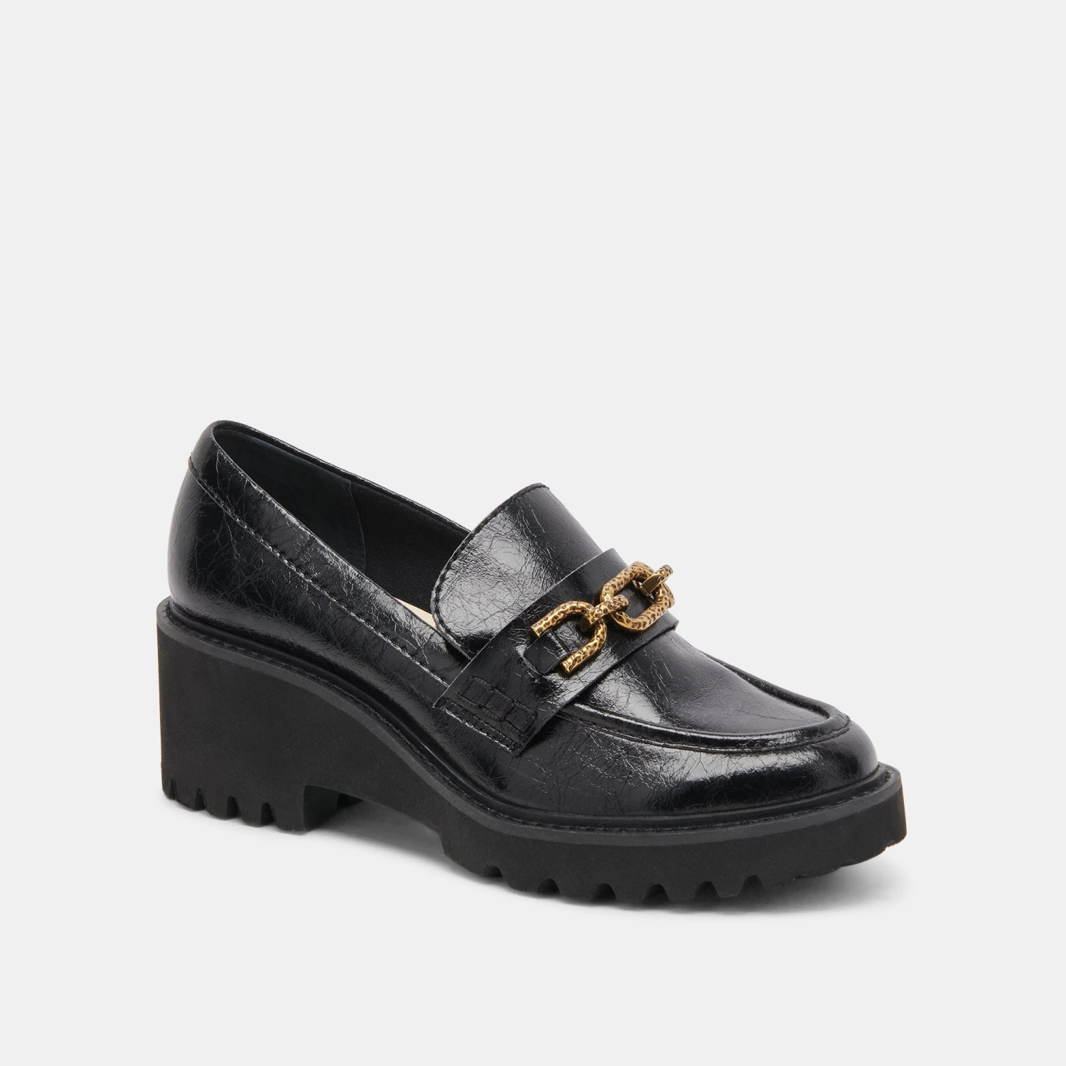Dolce Vita HARLEN LOAFER MIDNIGHT CRINKLE PATENT - Image 2