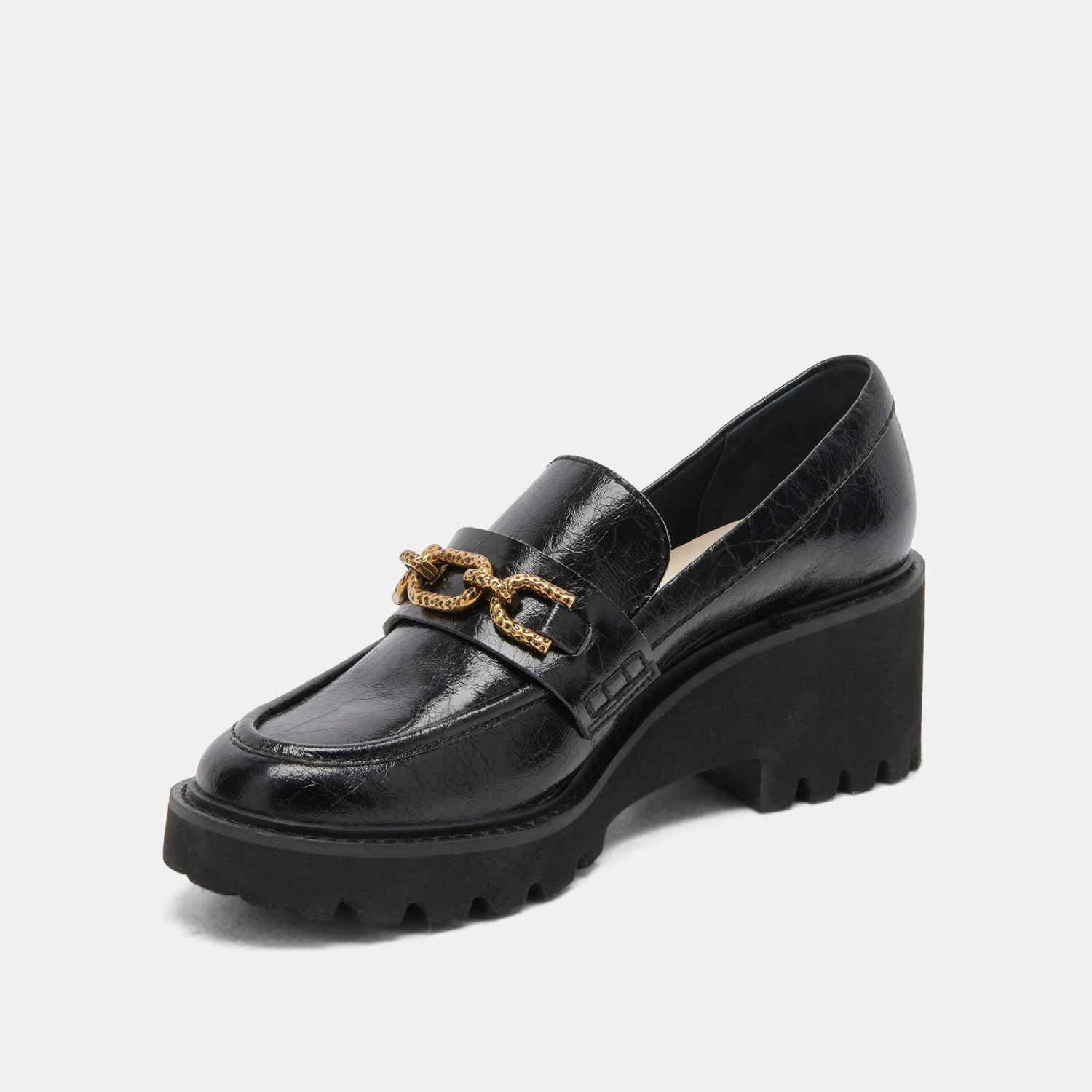 Dolce Vita HARLEN LOAFER MIDNIGHT CRINKLE PATENT - Image 4