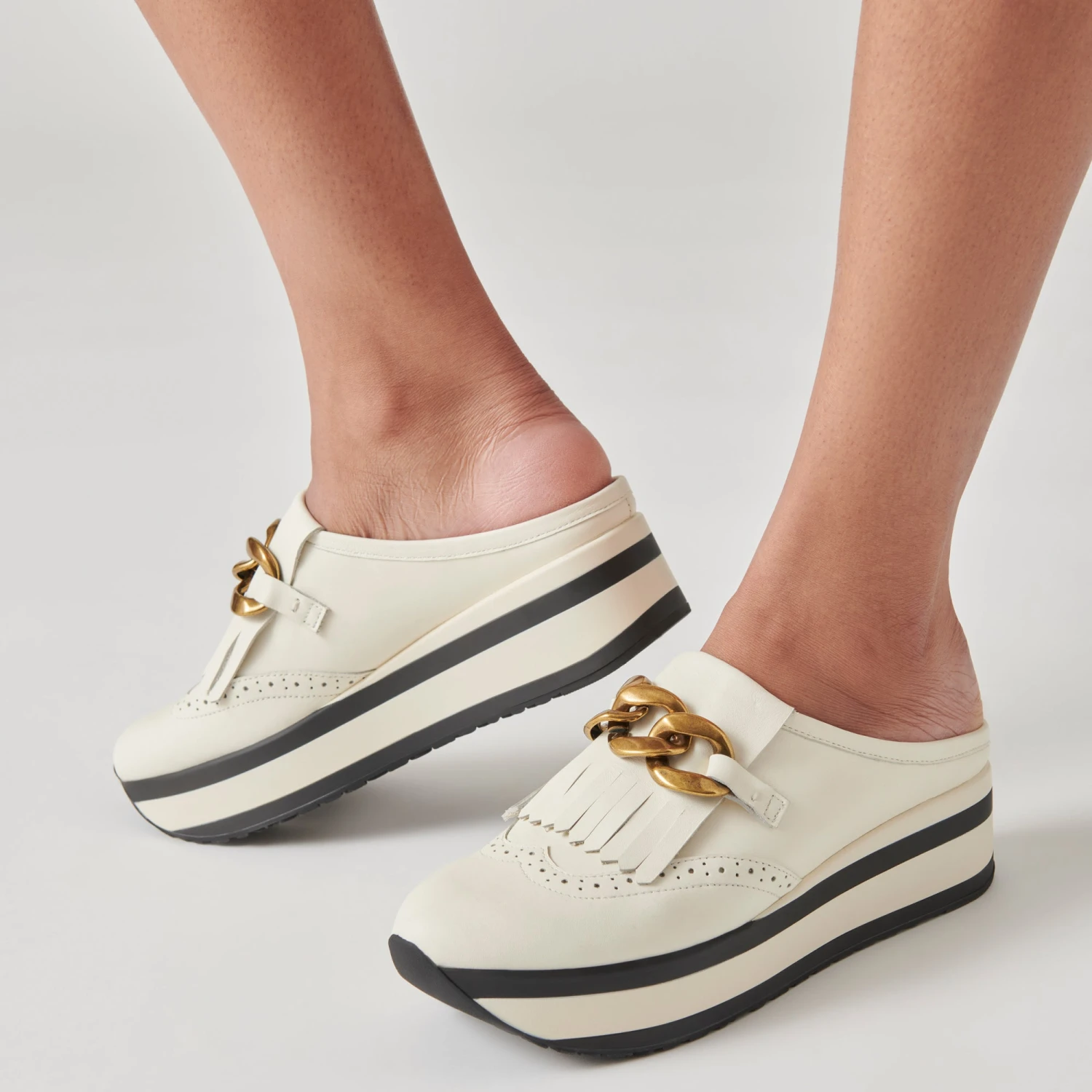 JERRY SNEAKERS WHITE LEATHER - Image 4