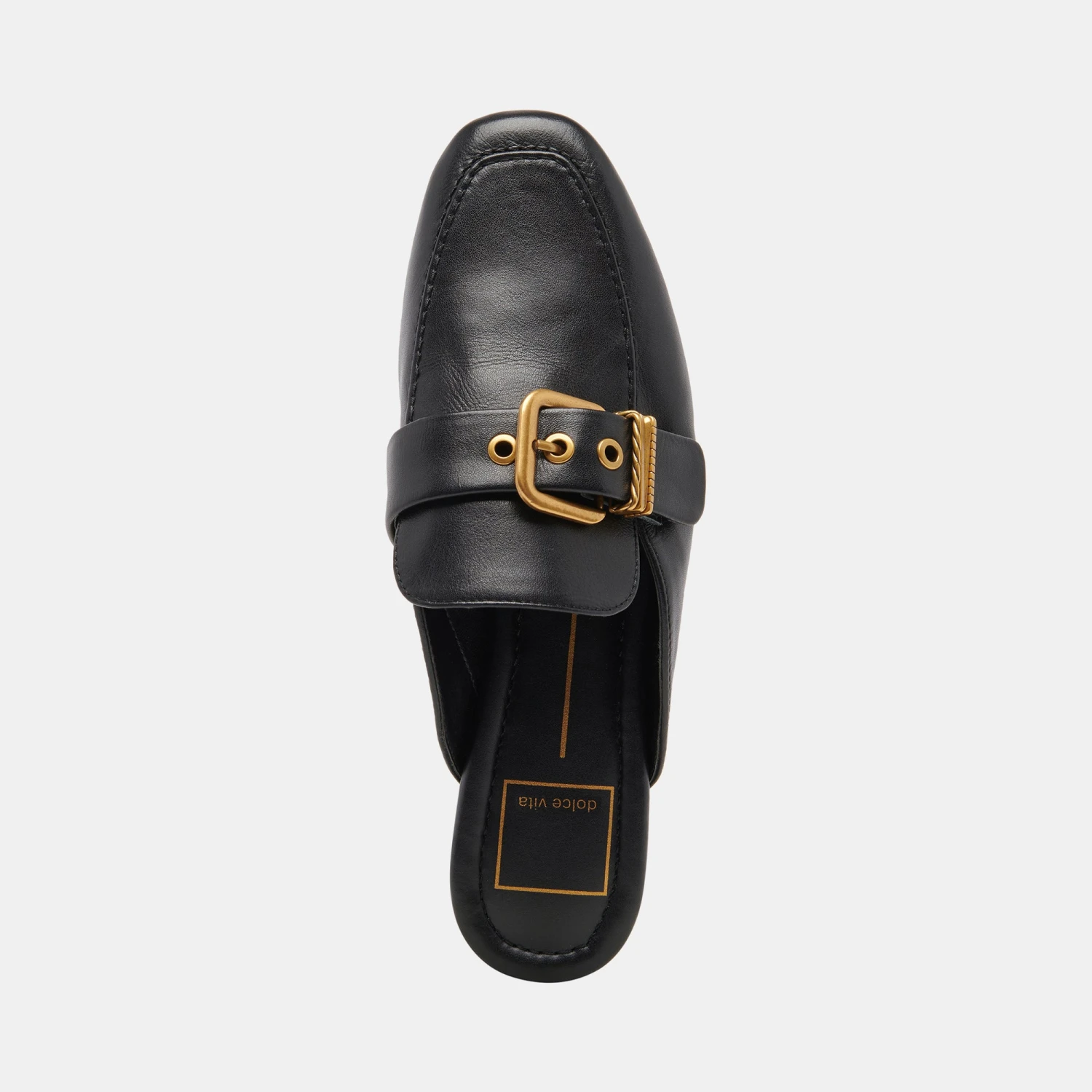 SANTEL FLATS BLACK LEATHER - Image 11
