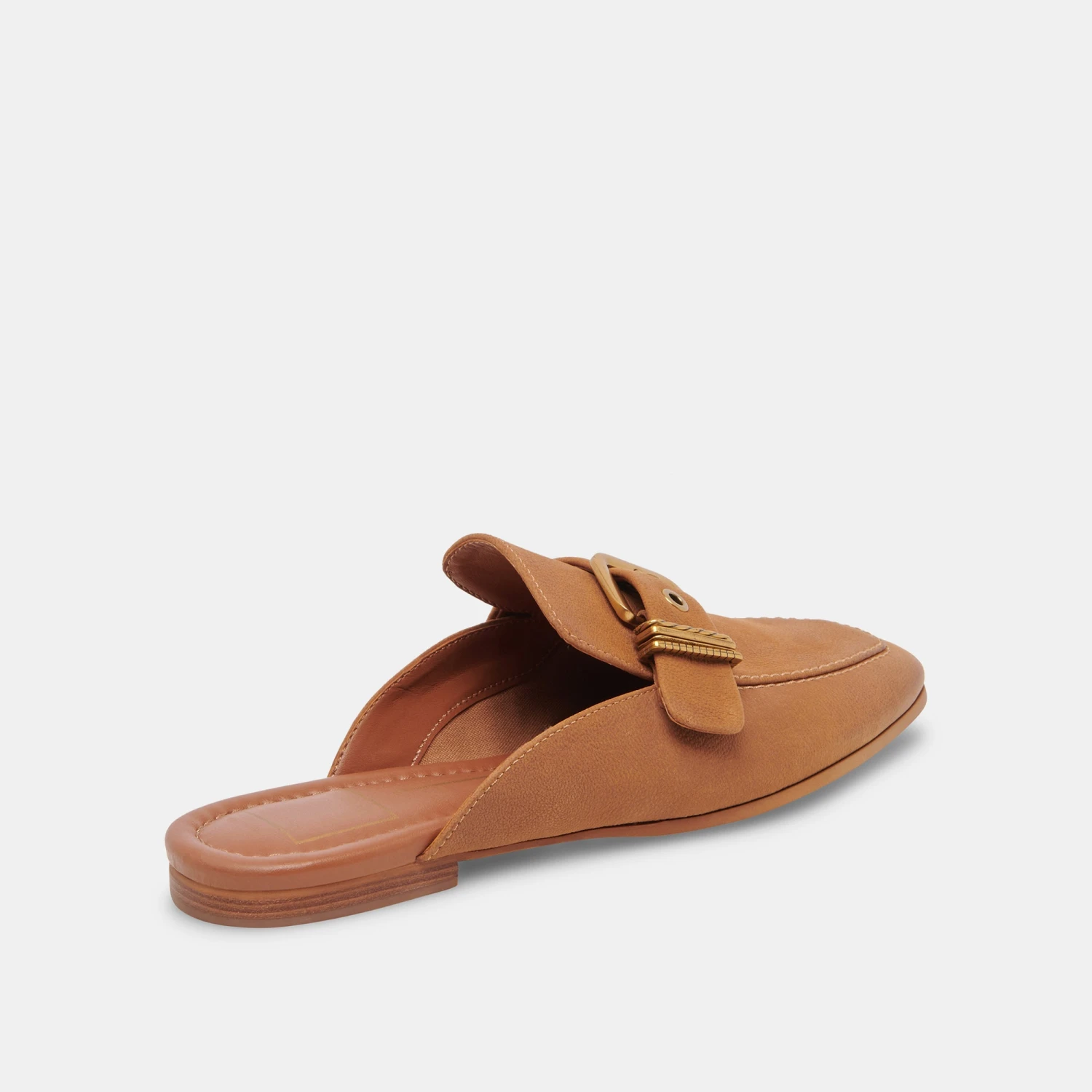 SANTEL FLATS BROWN LEATHER - Image 4
