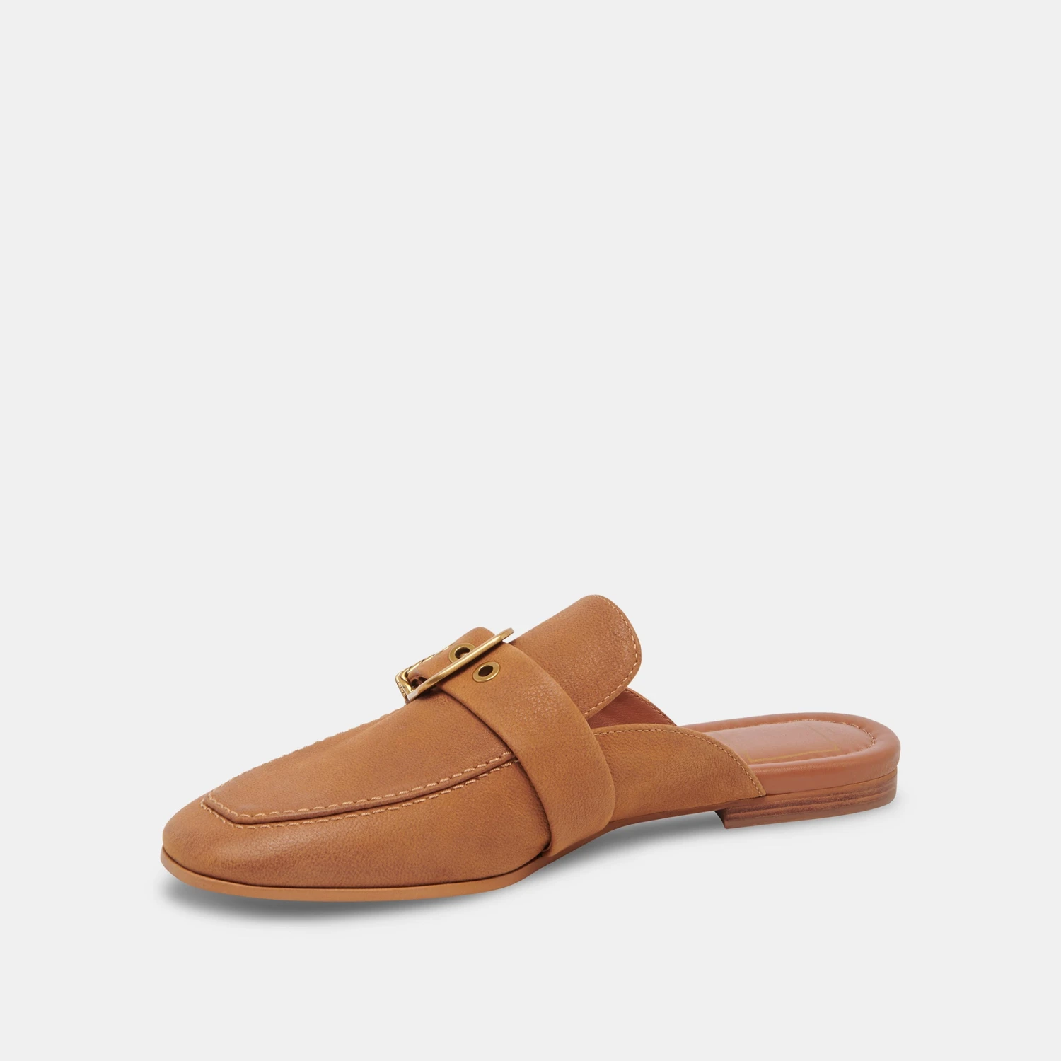 SANTEL FLATS BROWN LEATHER - Image 5