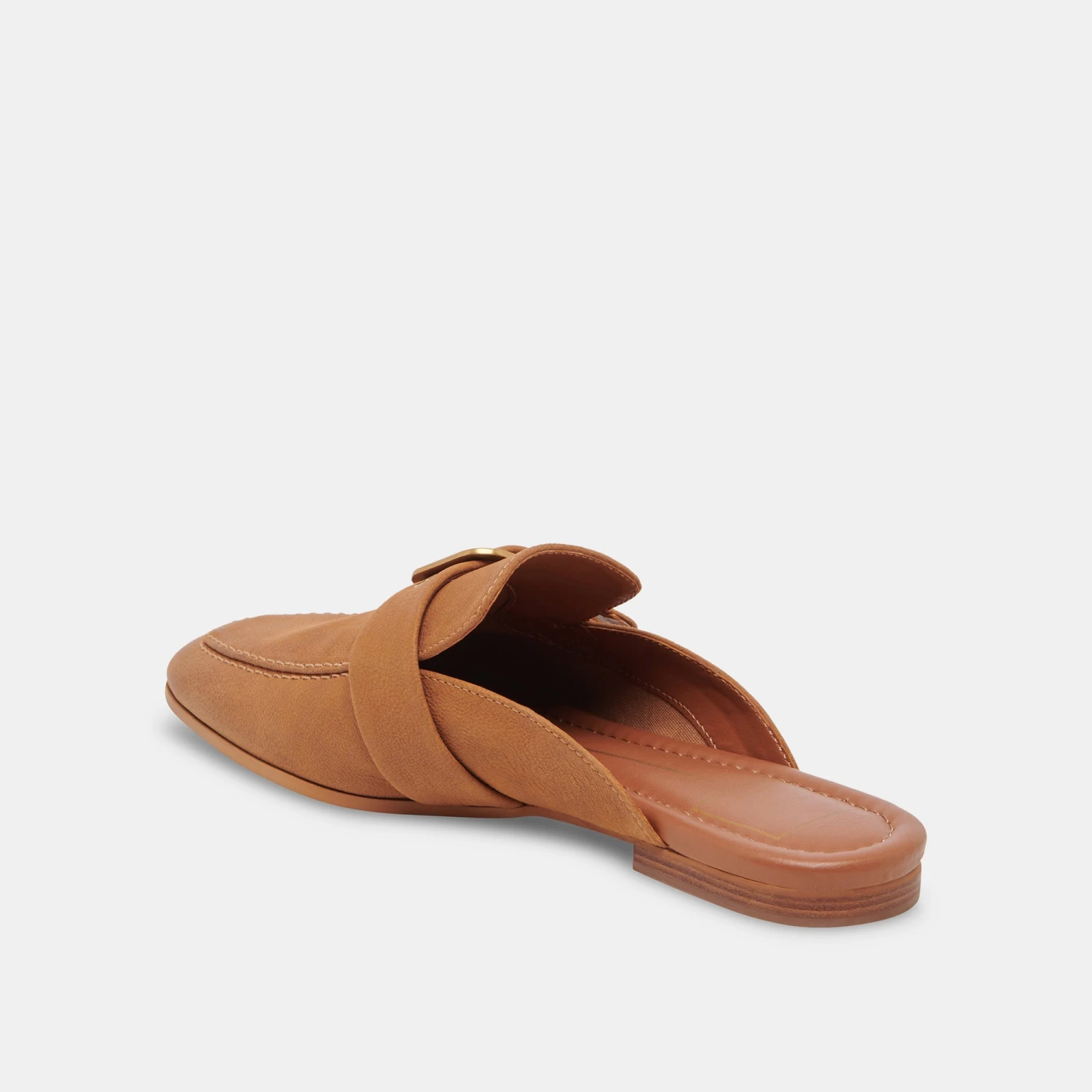 SANTEL FLATS BROWN LEATHER - Image 6