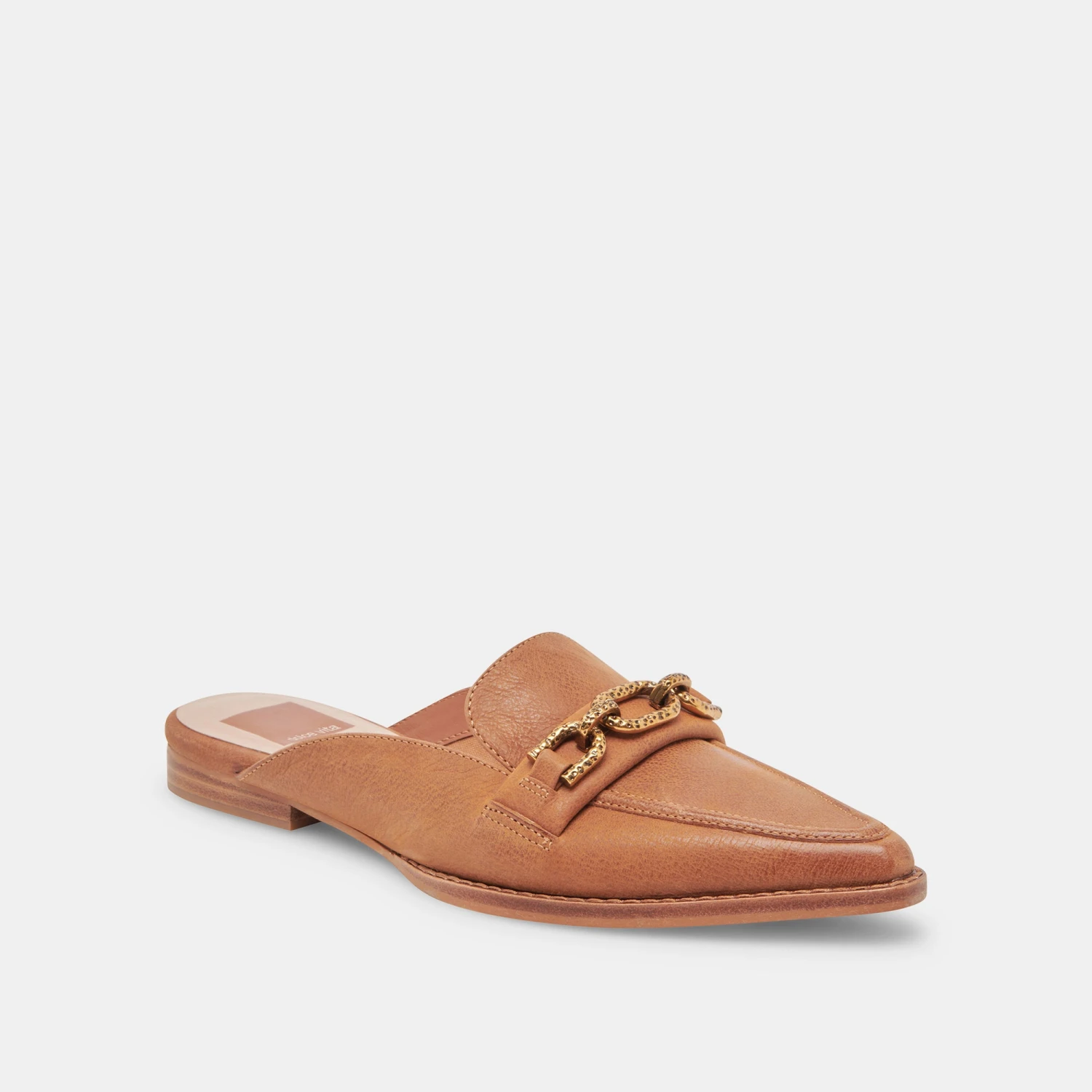 SIDON FLATS BROWN LEATHER - Image 3