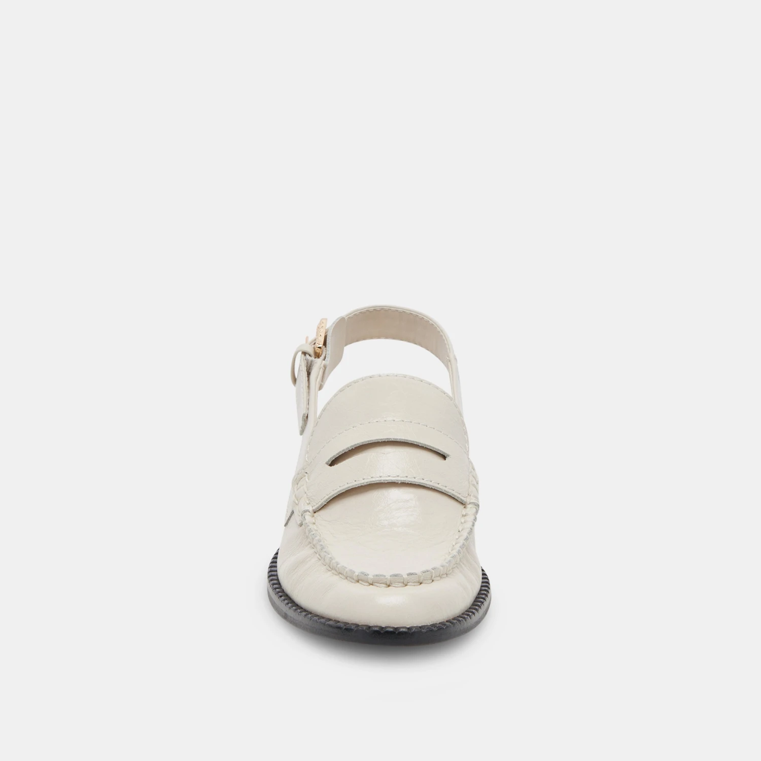 Dolce Vita HARDI LOAFERS IVORY CRINKLE PATENT - Image 6