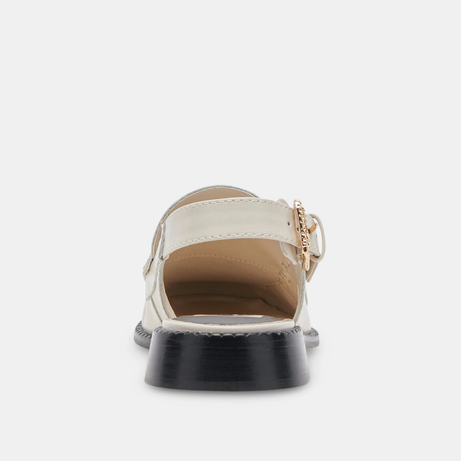 Dolce Vita HARDI LOAFERS IVORY CRINKLE PATENT - Image 7