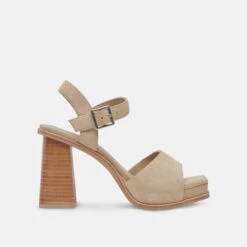 Dolce Vita AUBREY HEELS CASHEW SUEDE