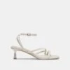 Dolce Vita BETSI HEELS OFF WHITE SATIN