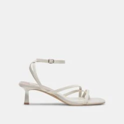 Dolce Vita BETSI HEELS OFF WHITE SATIN