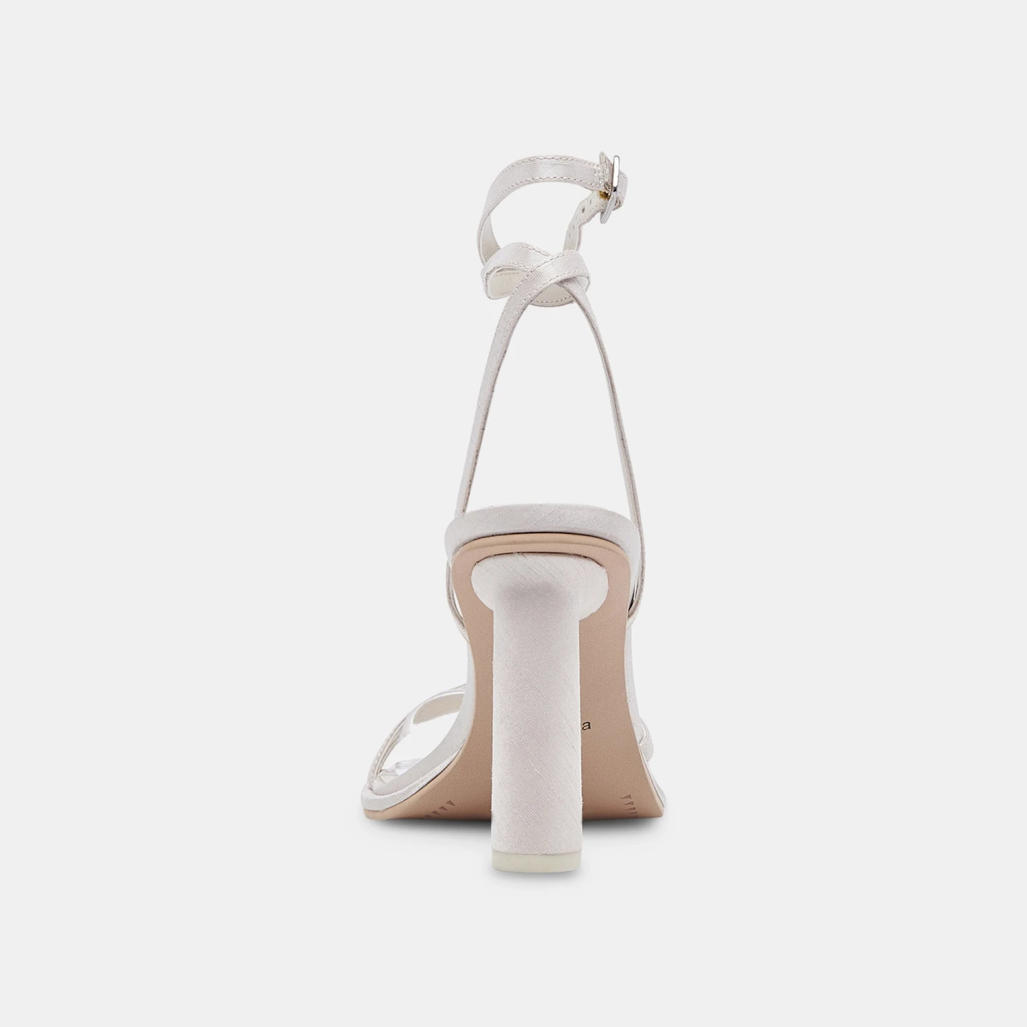 Dolce Vita DISERE HEELS OFF WHITE SATIN - Image 9