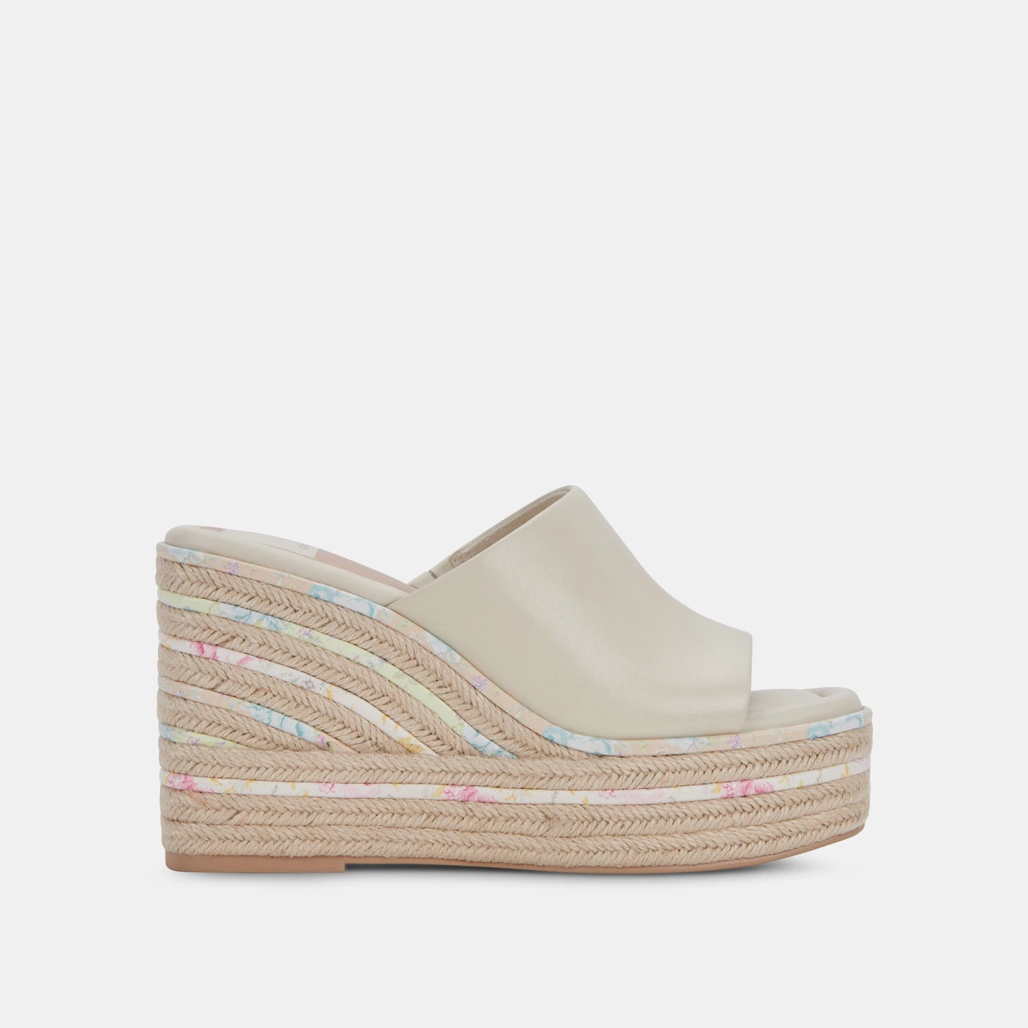 ELARIA WEDGES IVORY LEATHER