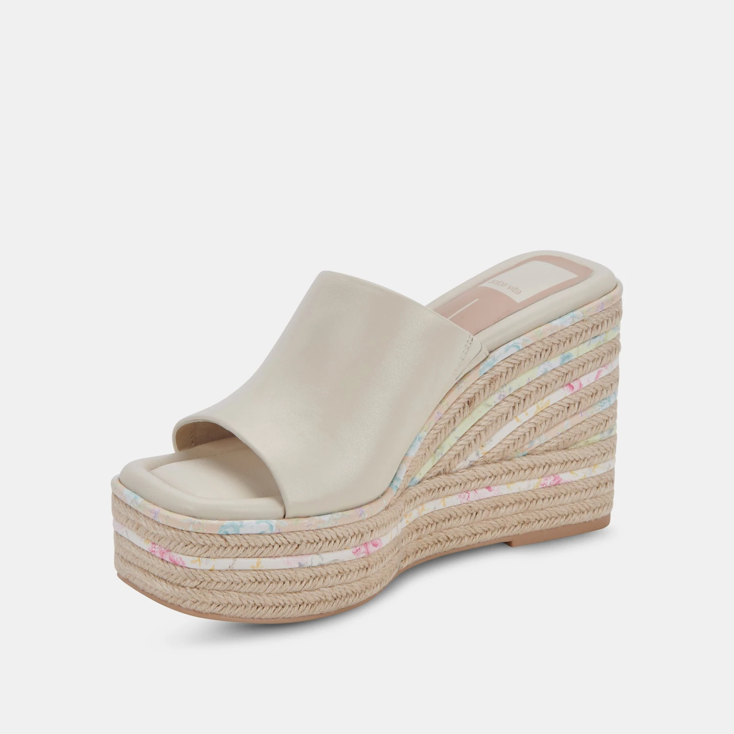 ELARIA WEDGES IVORY LEATHER - Image 6