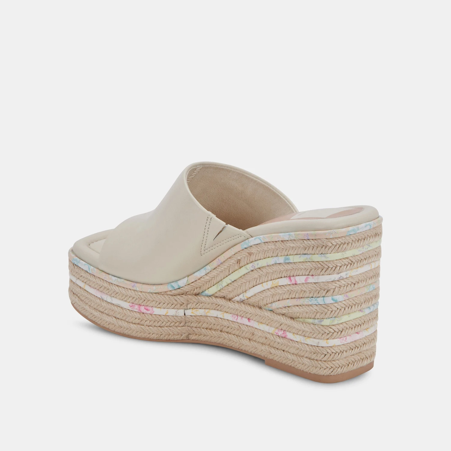 ELARIA WEDGES IVORY LEATHER - Image 7