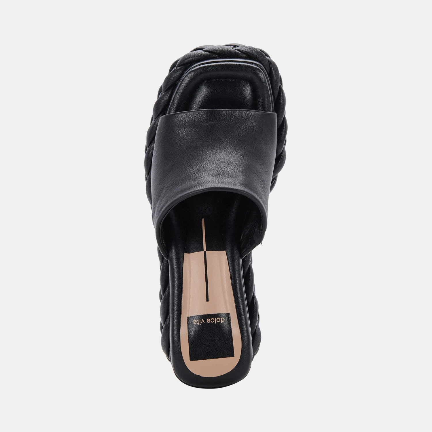 ELENE WEDGES BLACK LEATHER - Image 8