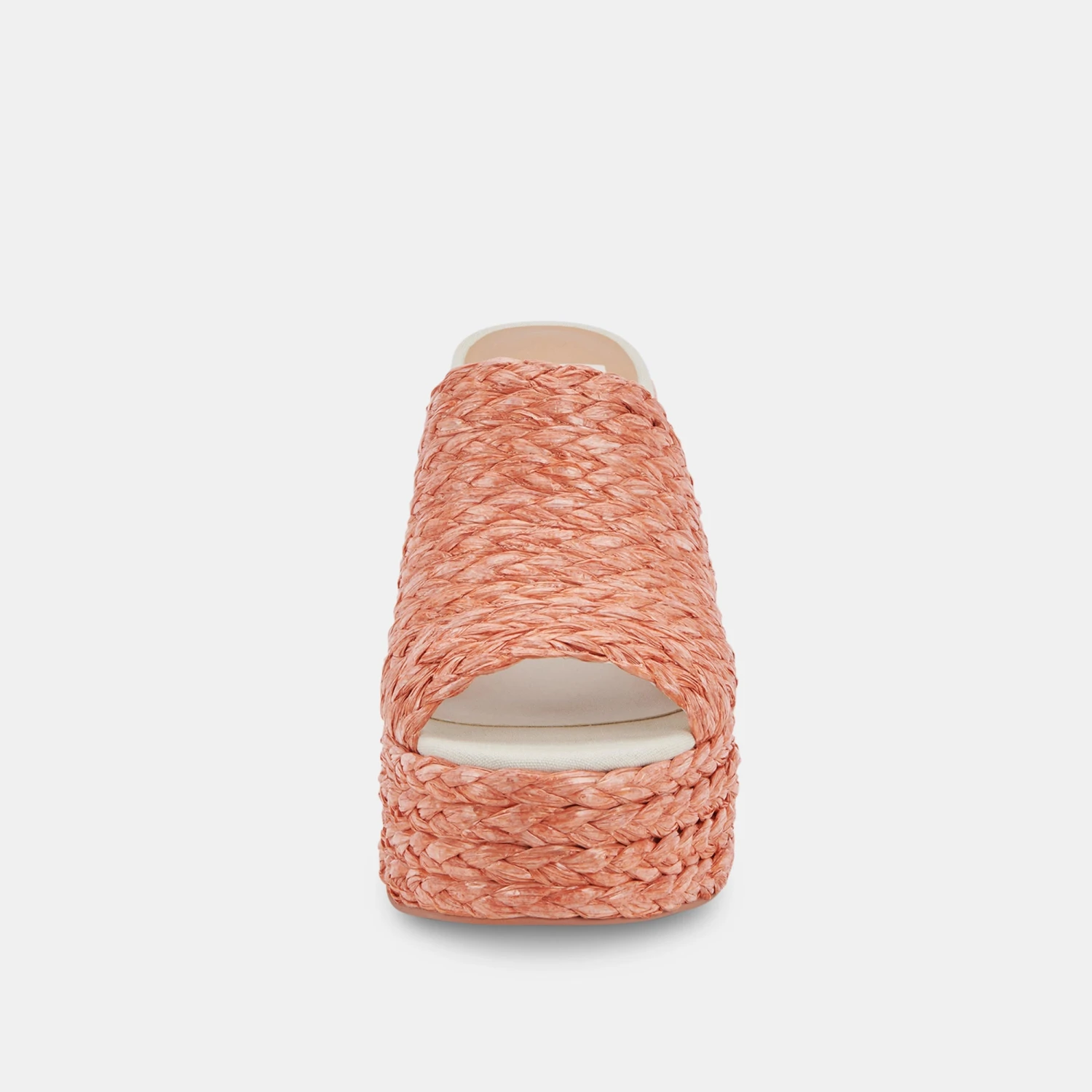 ELORA HEELS ORANGE RAFFIA - Image 12