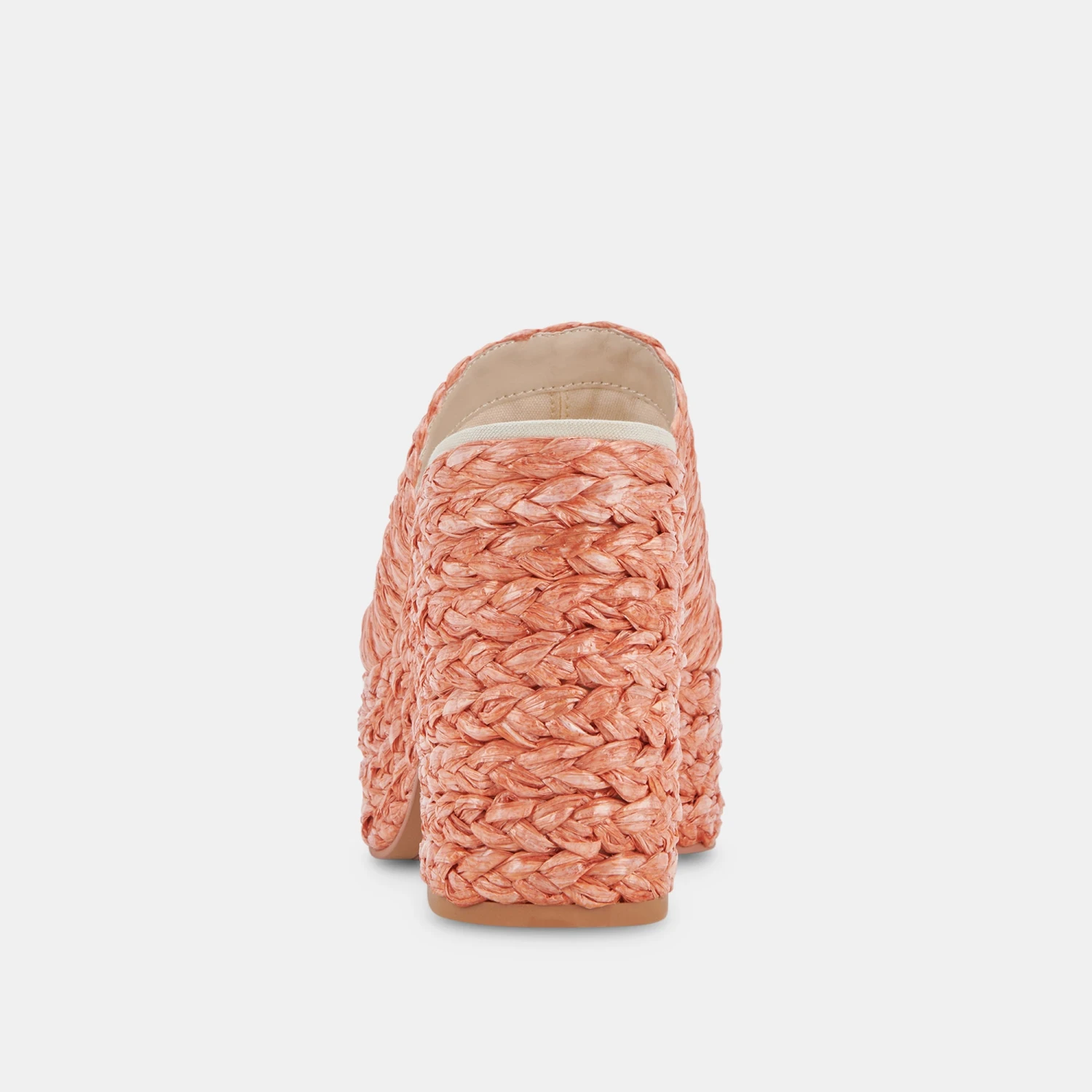 ELORA HEELS ORANGE RAFFIA - Image 13