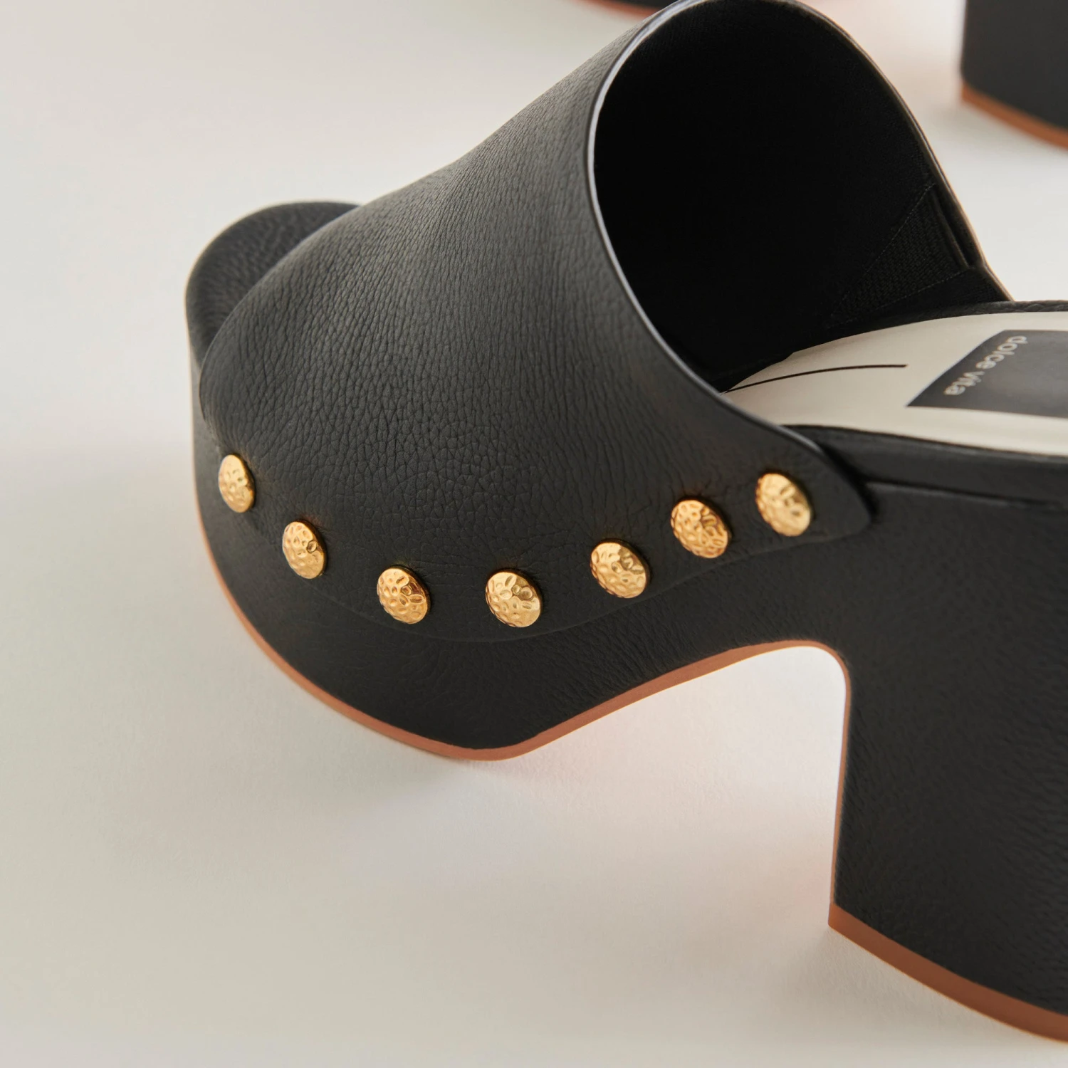 Dolce Vita EMOL HEELS BLACK LEATHER - Image 5