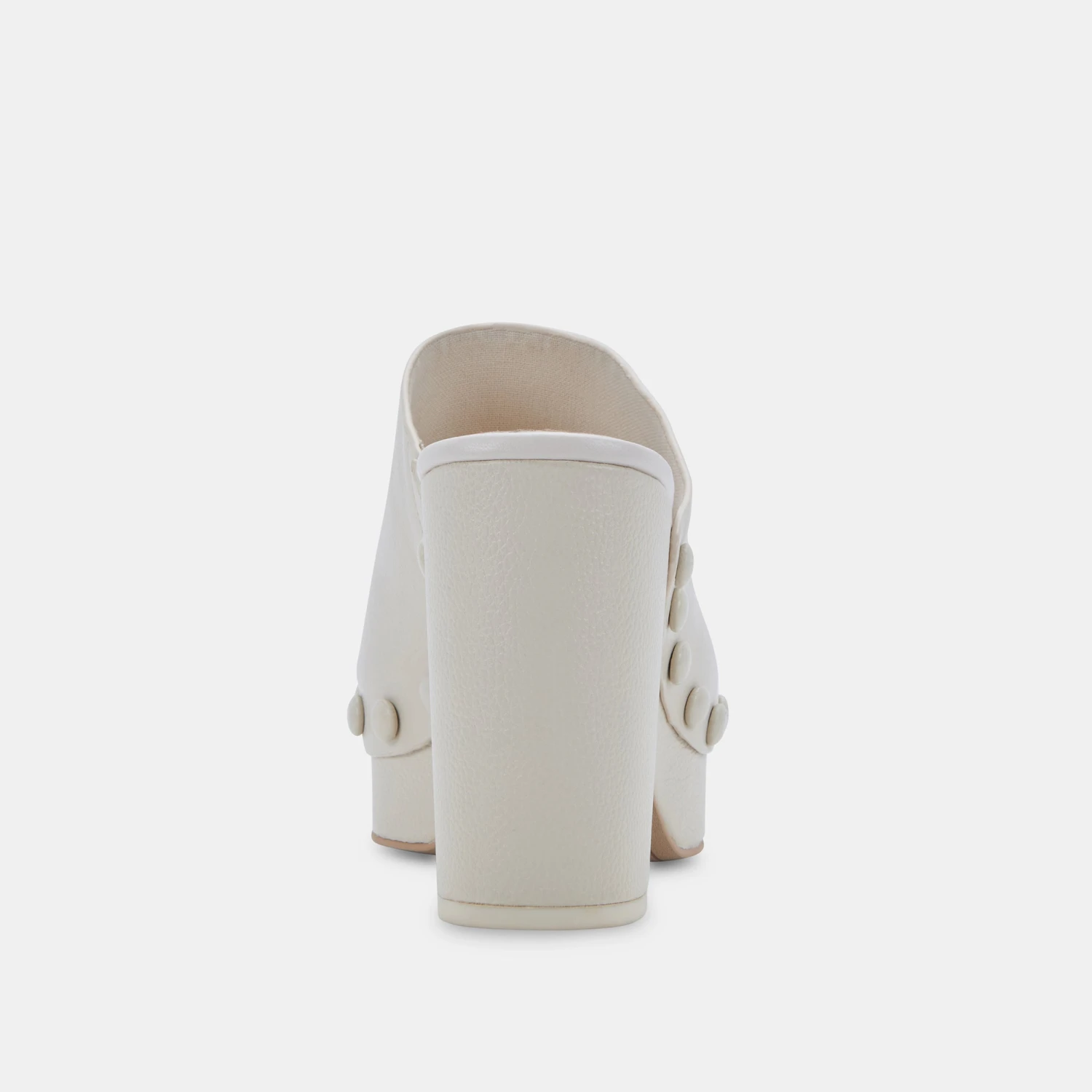 EMOL HEELS IVORY LEATHER - Image 7