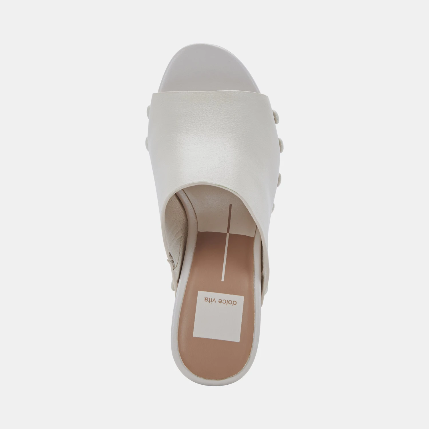EMOL HEELS IVORY LEATHER - Image 8